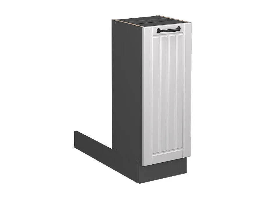 Moderne Kücheninsel aus Eiche in Goldoptik