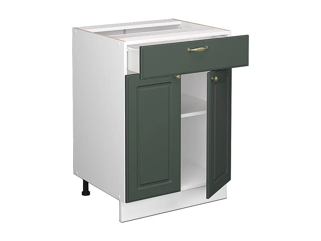 Küchenunterschrank Eiche Optik 60x60x82 cm