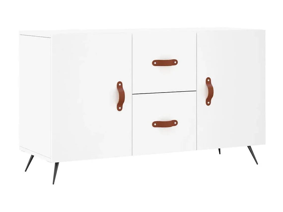 Elegantes Sideboard in Weiß, 100x36x60 cm