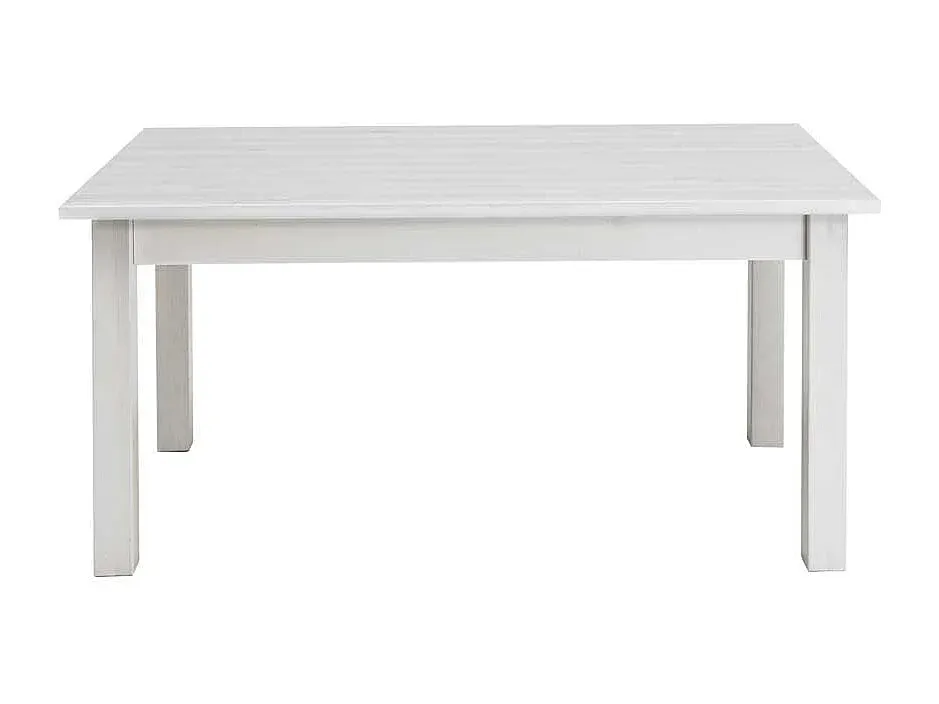 Massiver Esstisch aus Kiefernholz im Landhausstil