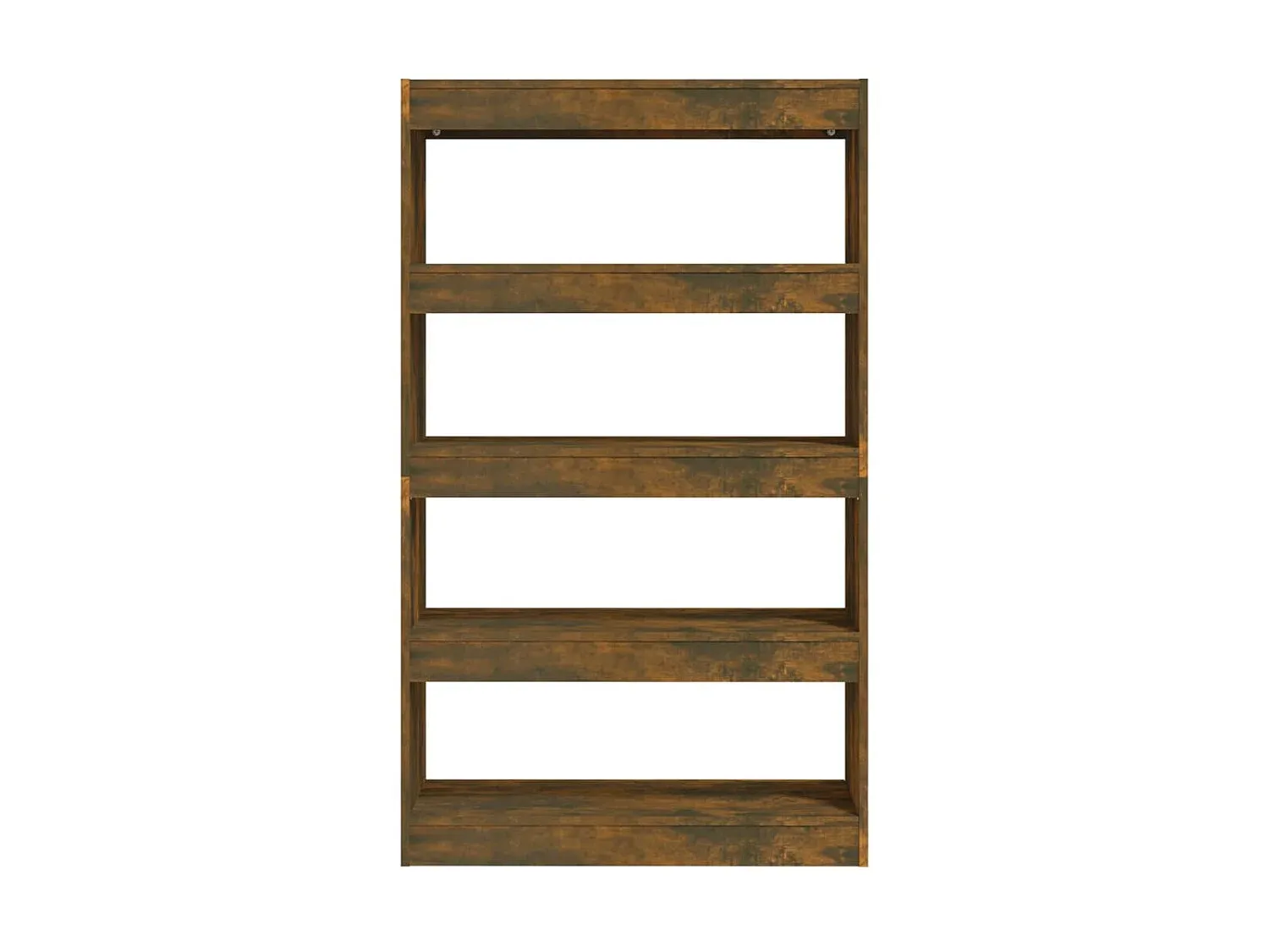 Bücherregal Raumteiler in Räuchereiche 80x30x135 cm