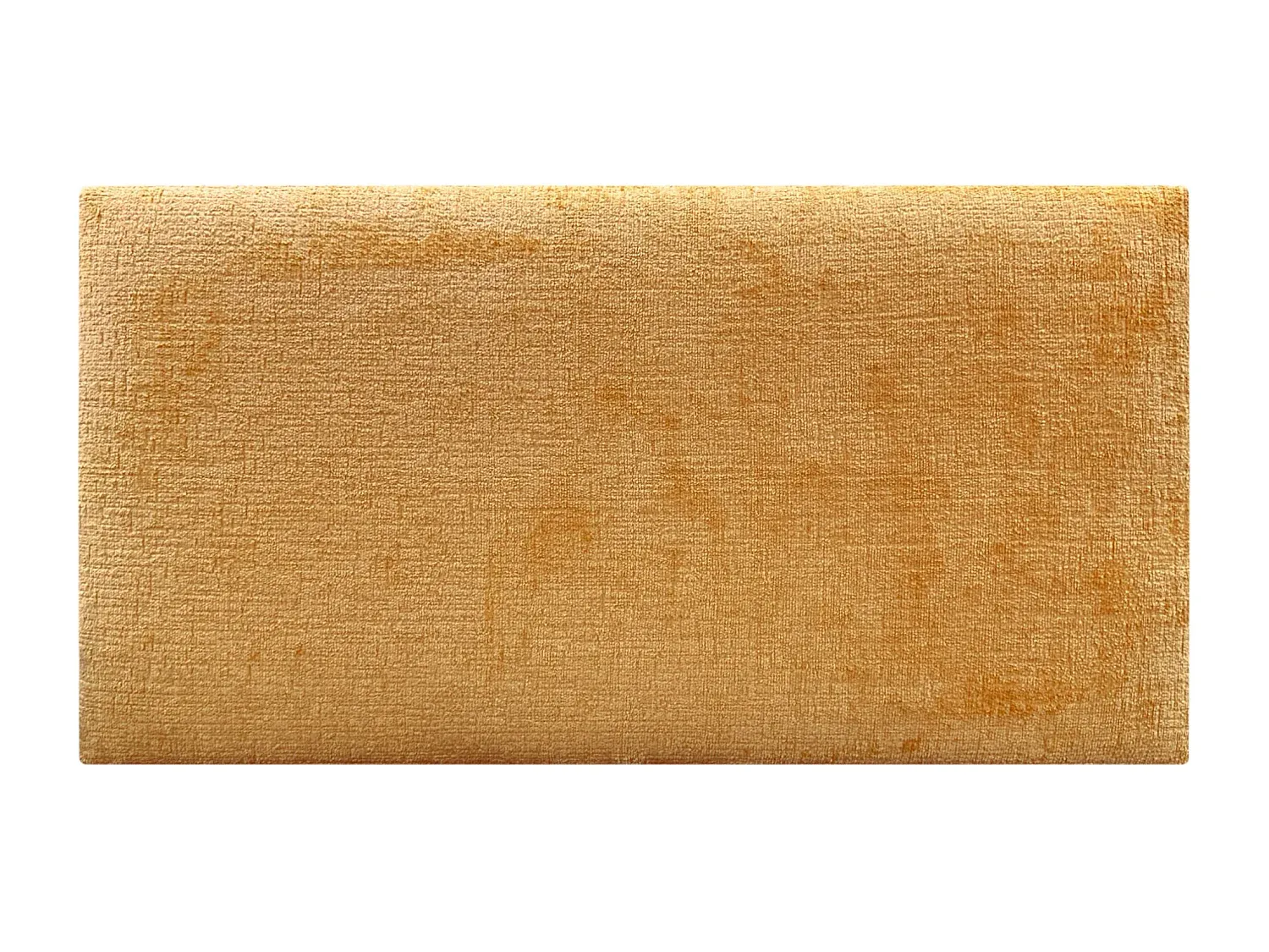 Kopfteil aus Naturwolle, 95 x 60 cm, für 90 cm Betten, Farbe Senf