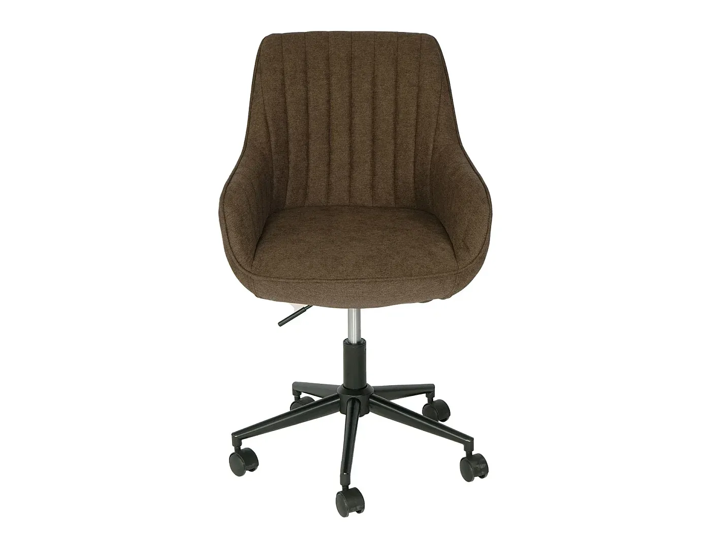 Ergonomischer Bürostuhl mit Armlehne, Komfort Braun