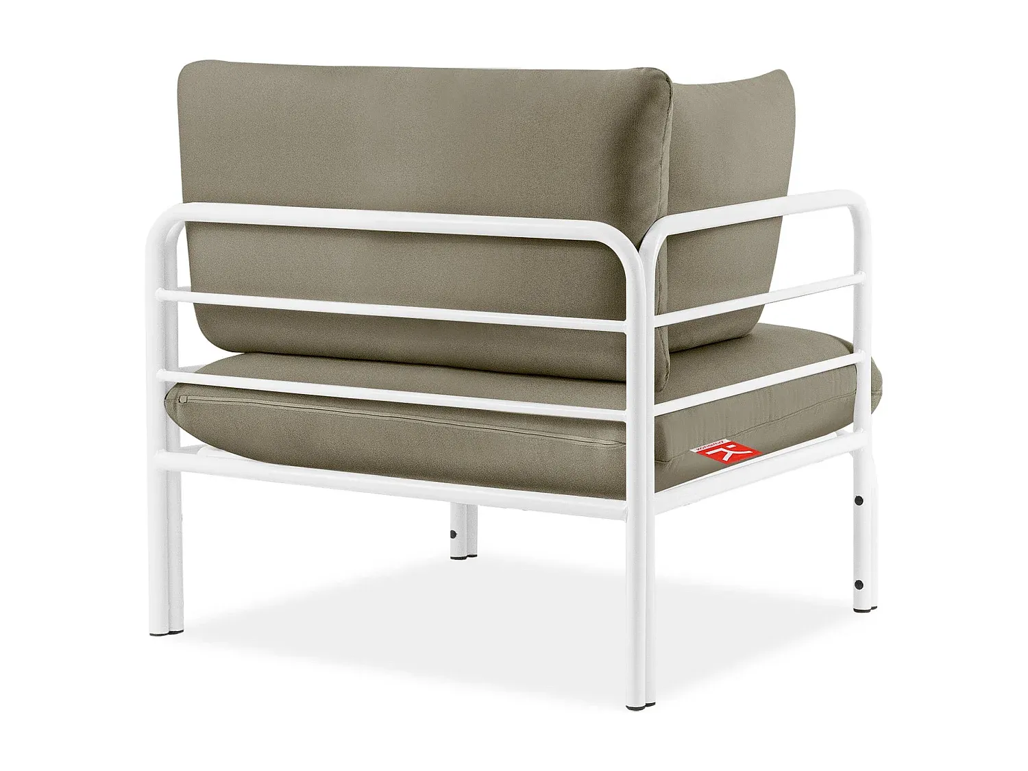 Eleganter Gartensessel für den Außenbereich, Maße 79x80x80 cm