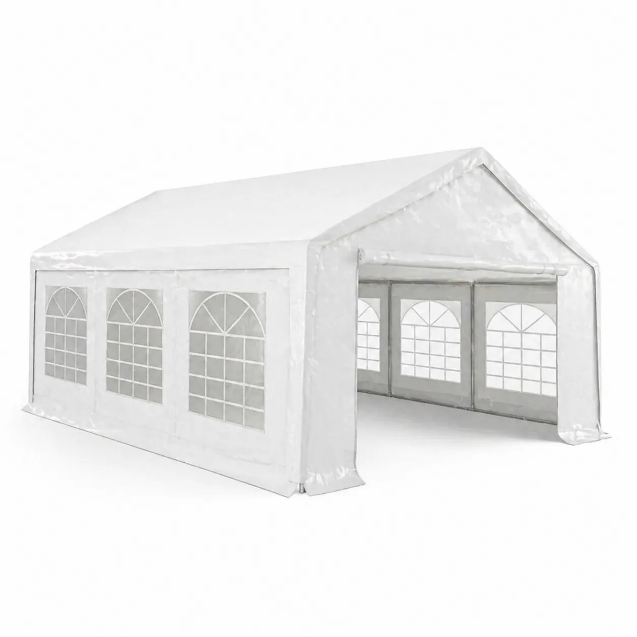 Tente de réception extérieure 6x12m PVC Blanc