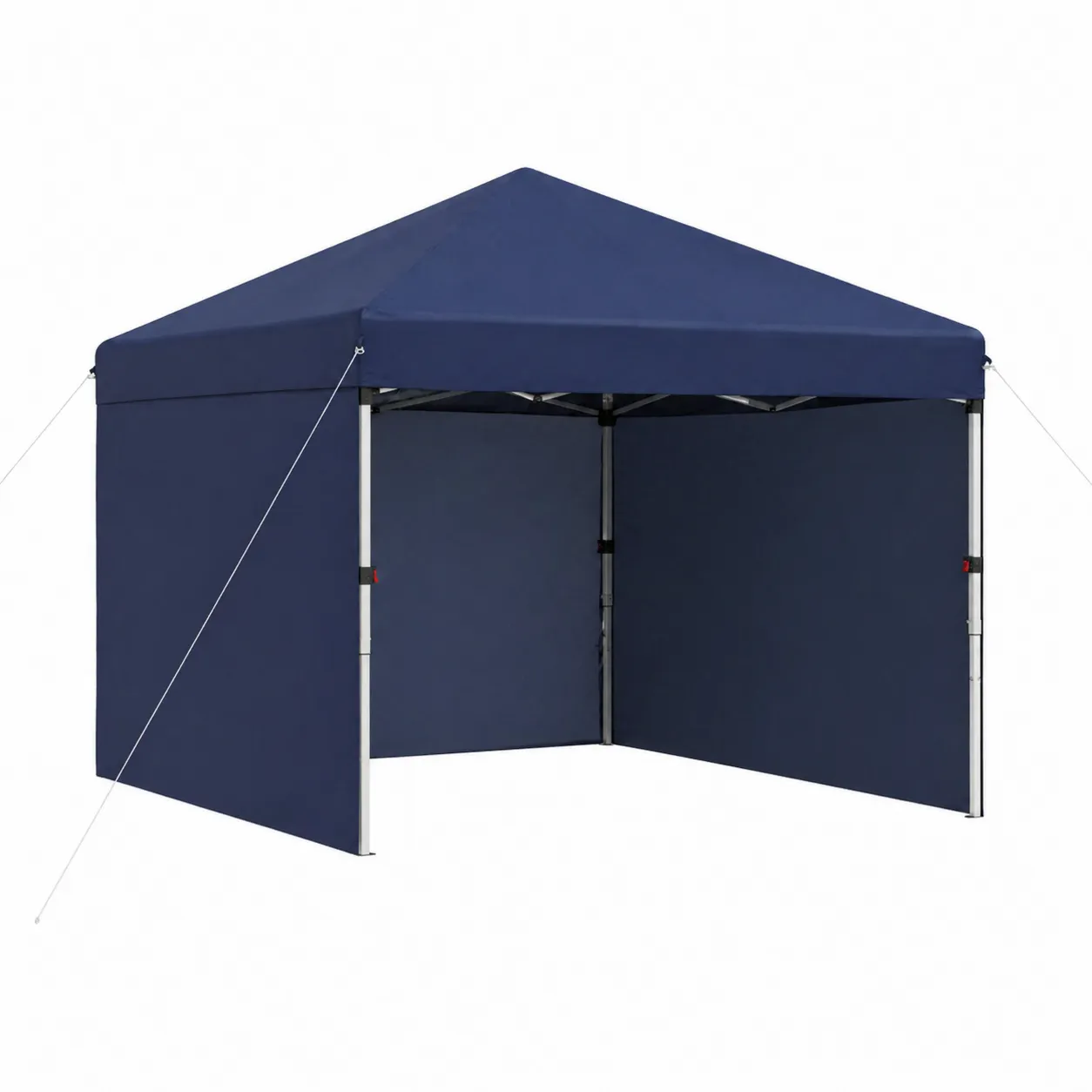 Tente Pliante Extérieure en Polyester Bleu 3x3m