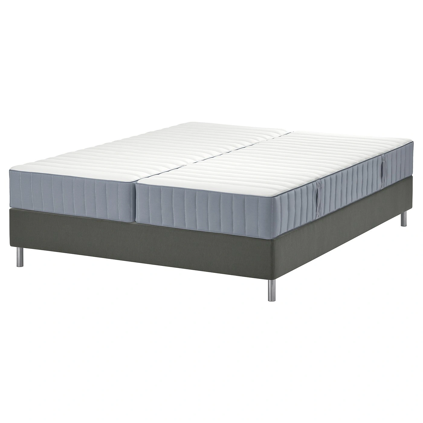 Cama diván azul oscuro firme extra firme 180x200 cm-cartlirae