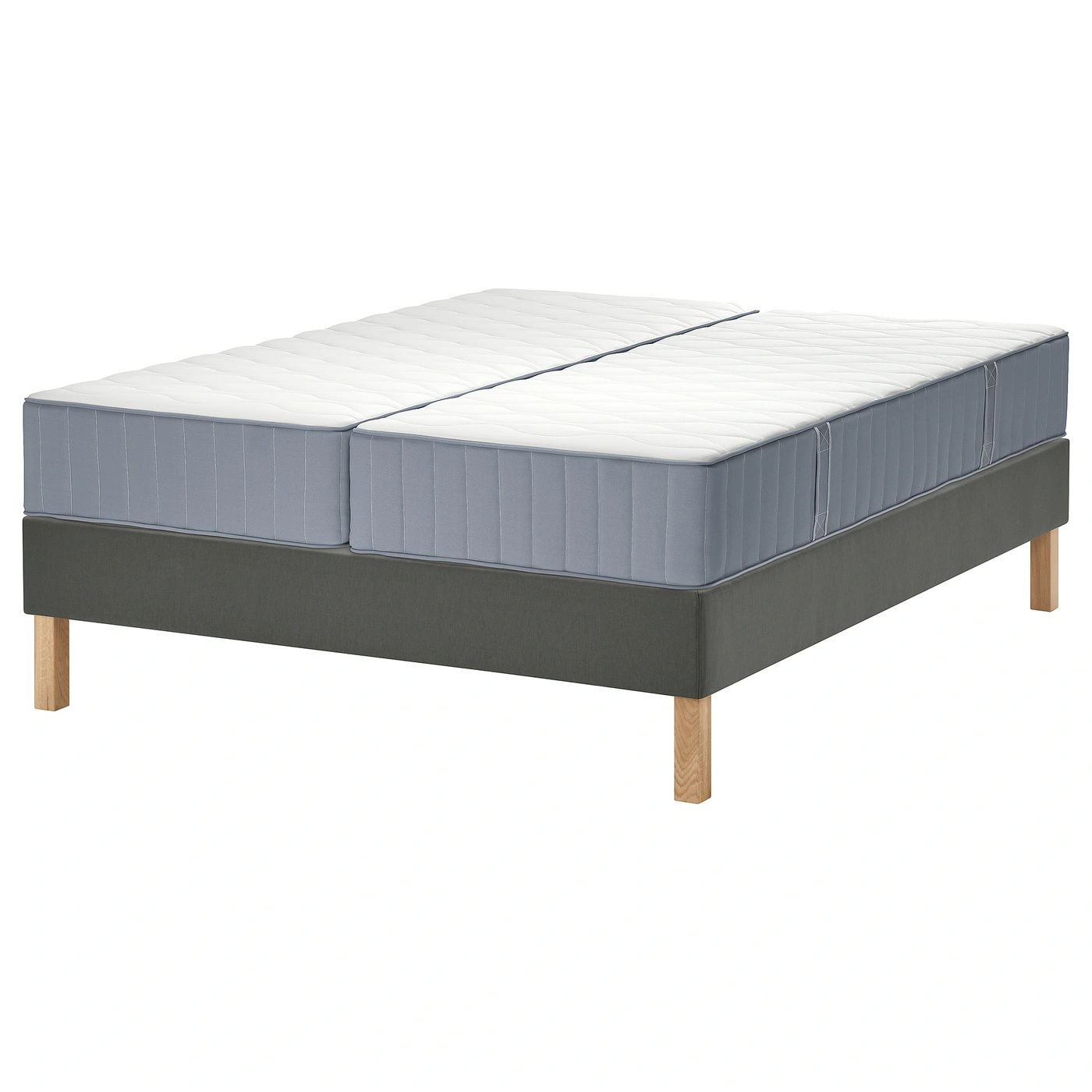 Cama diván azul oscuro firme extra firme 180x200 cm-cartlirae
