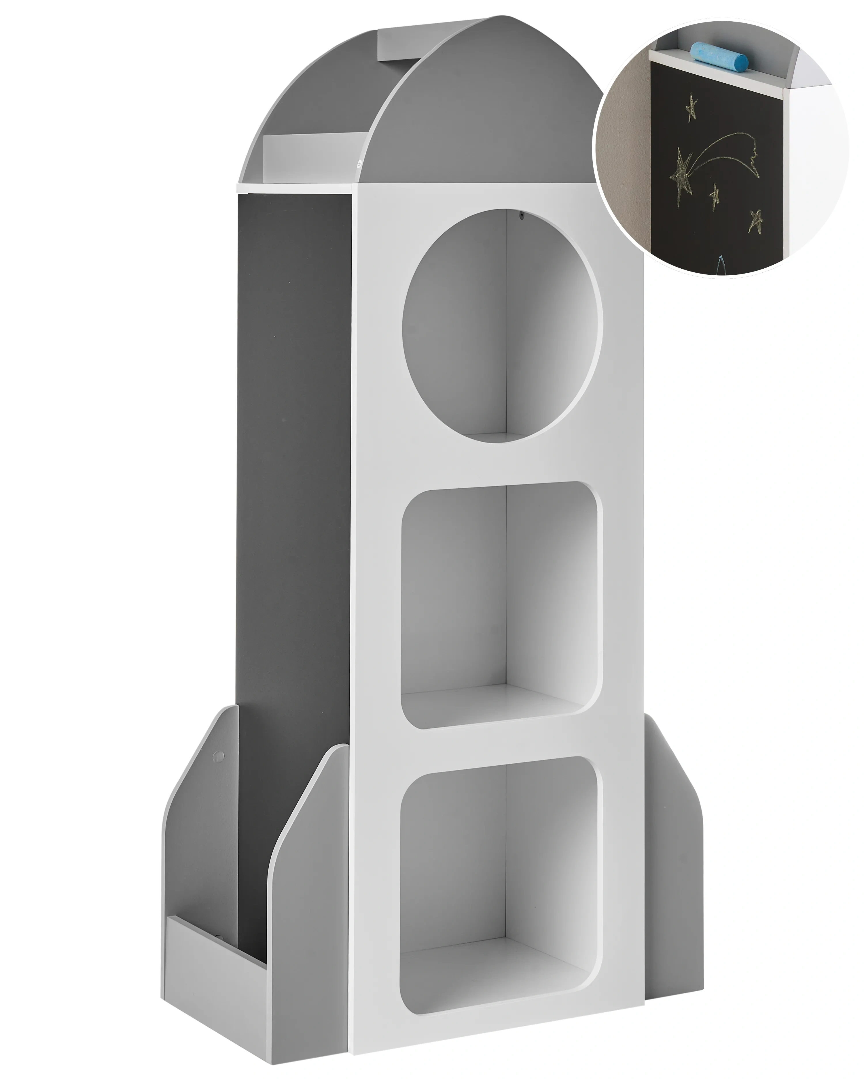 Estantería Infantil DISEÑO Cohete-nexaglory