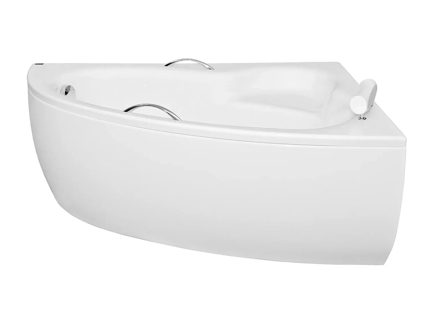 Eckbadewanne mit Acrylverkleidung 150x100 cm Rechts