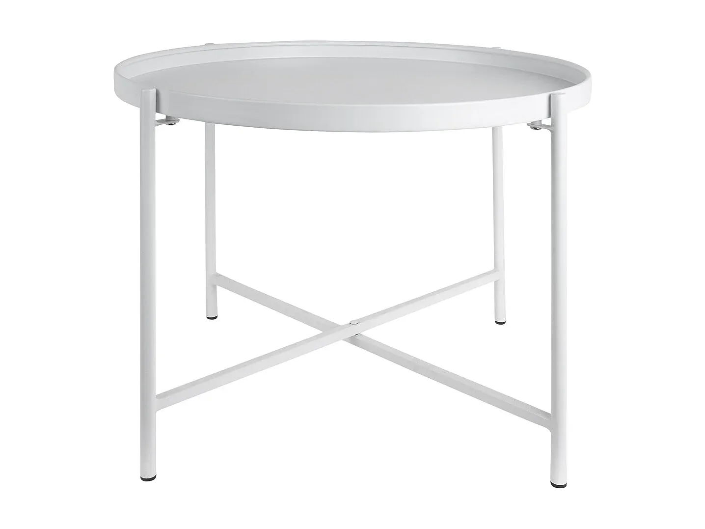 Moderner Beistelltisch in Lila, 50x50x38,5 cm