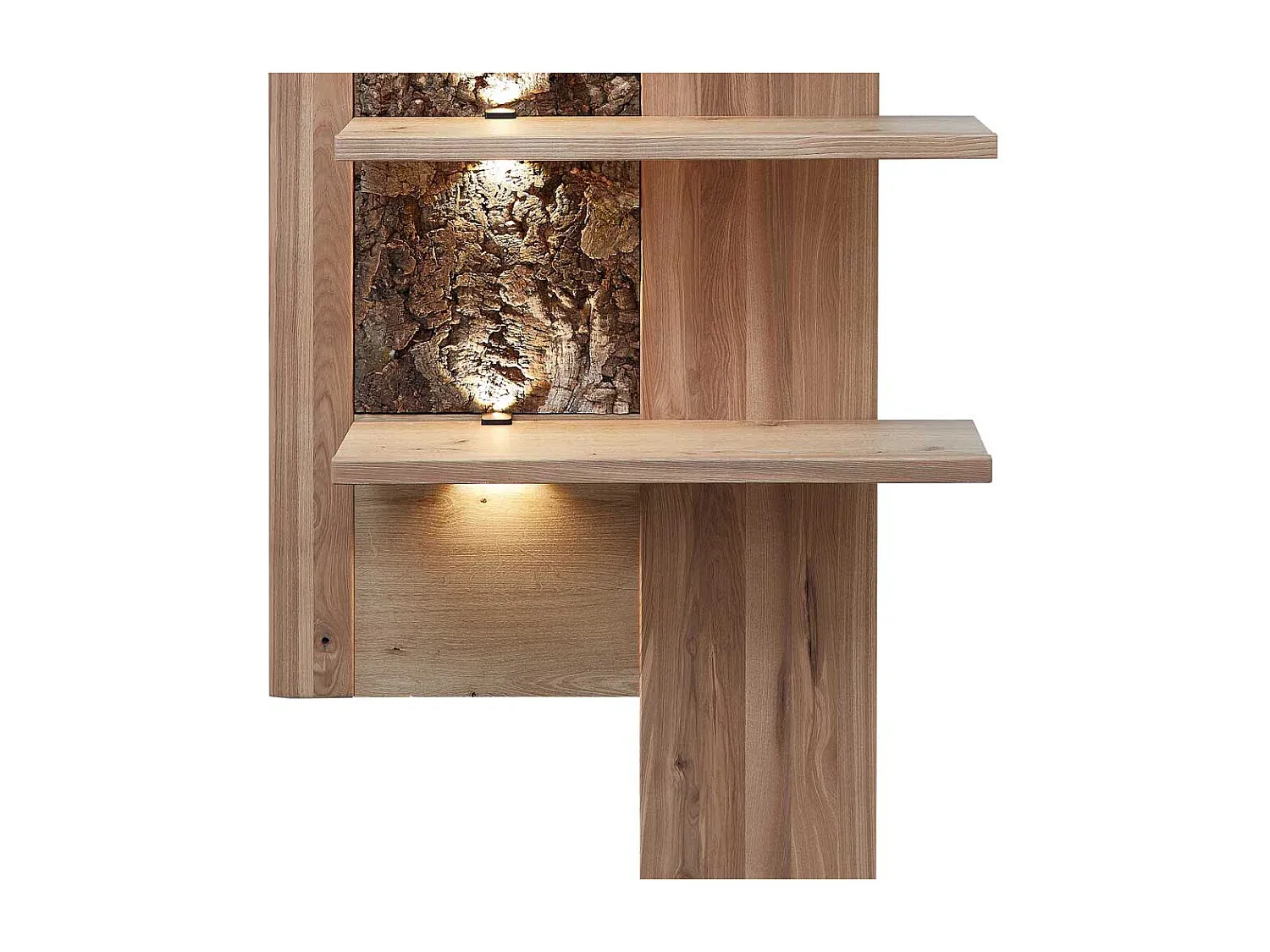 Modernes Wandregal für Wohnzimmer, 105 cm breit