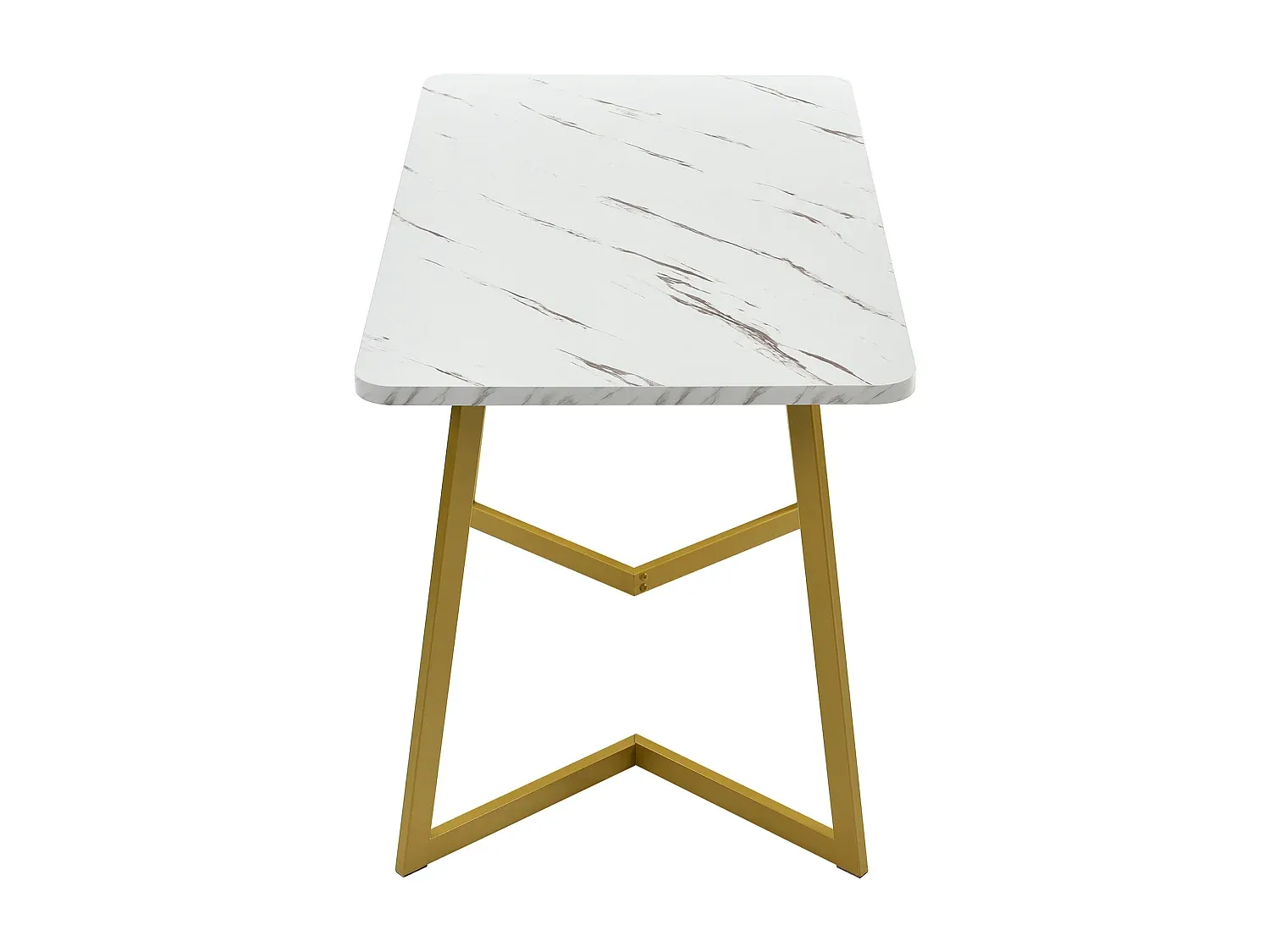 Moderner Esstisch für 4-6 Personen mit Marmordesign