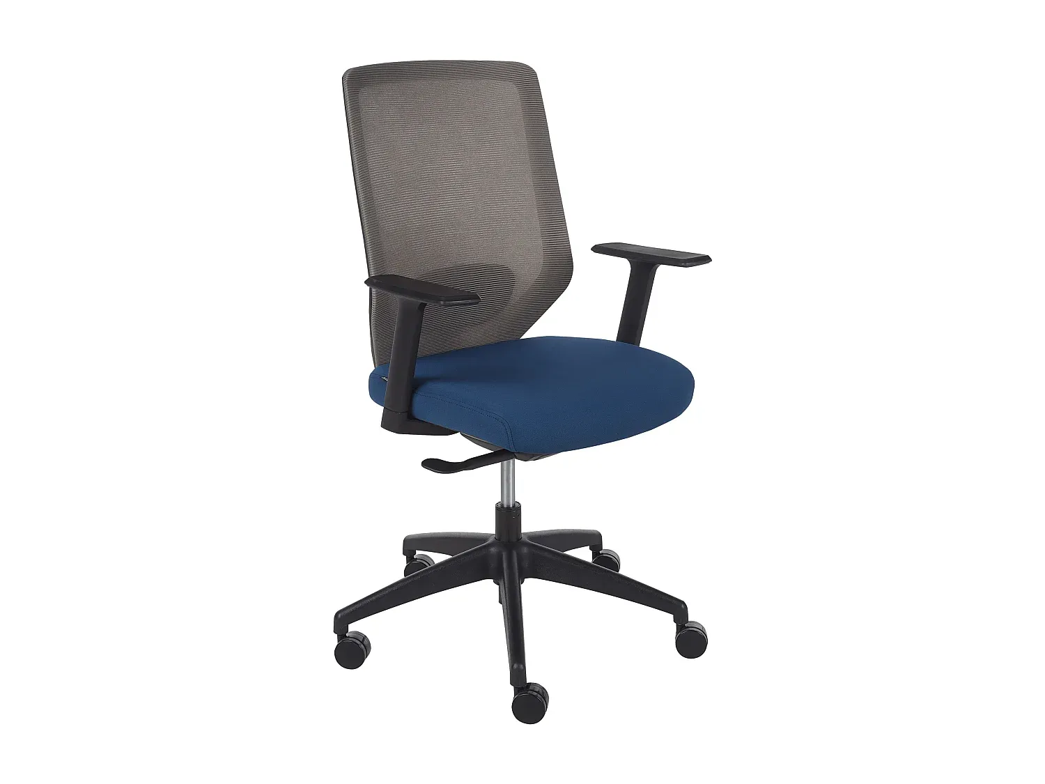 Ergonomischer Bürostuhl in Blau, für Komfort