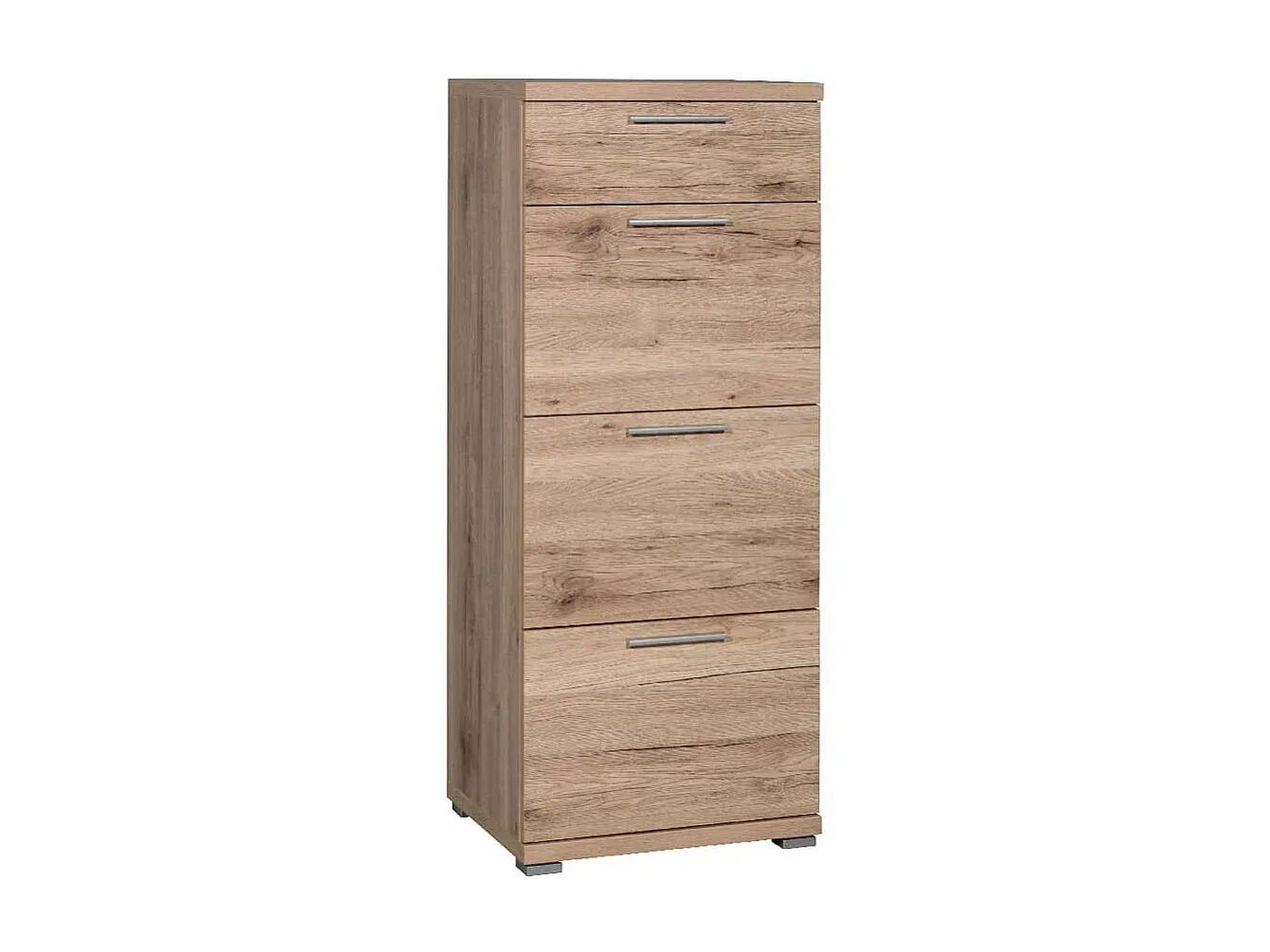 Geräumige Kommode mit Vier Schubladen für den Flur