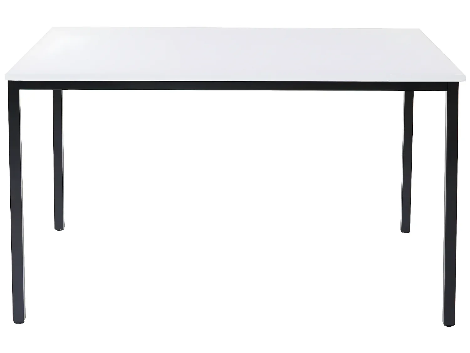 Moderner Bürotisch in Weiß