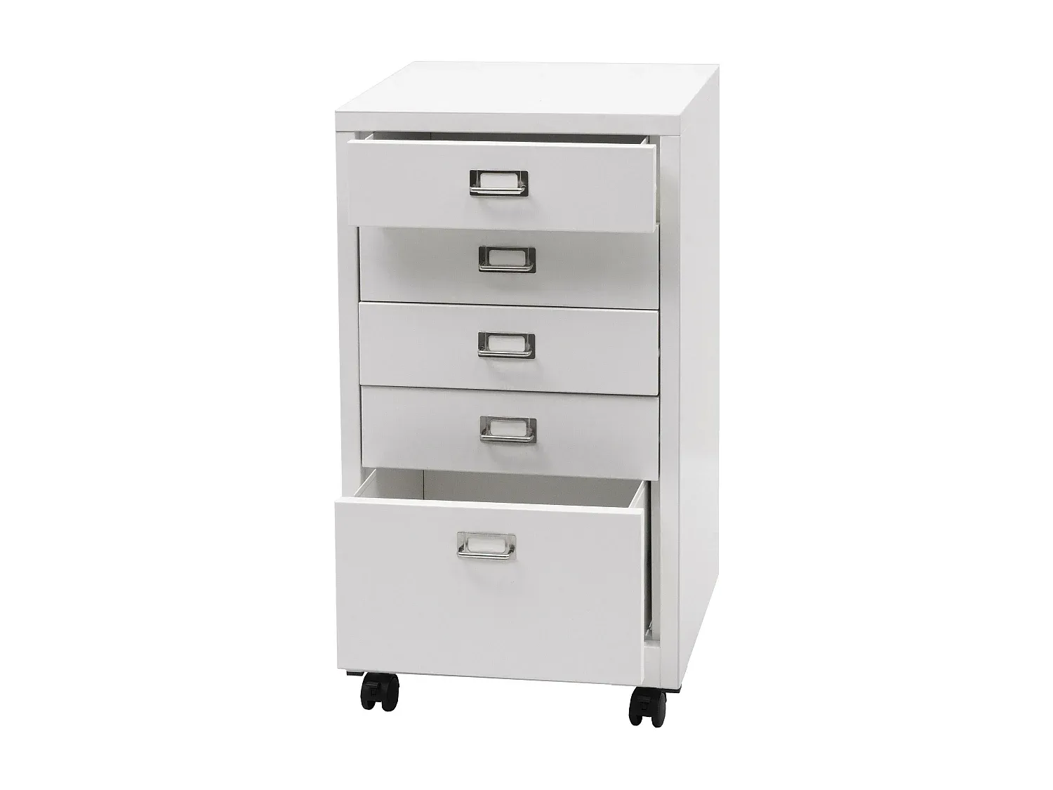 Moderner Rollcontainer mit Schubladen