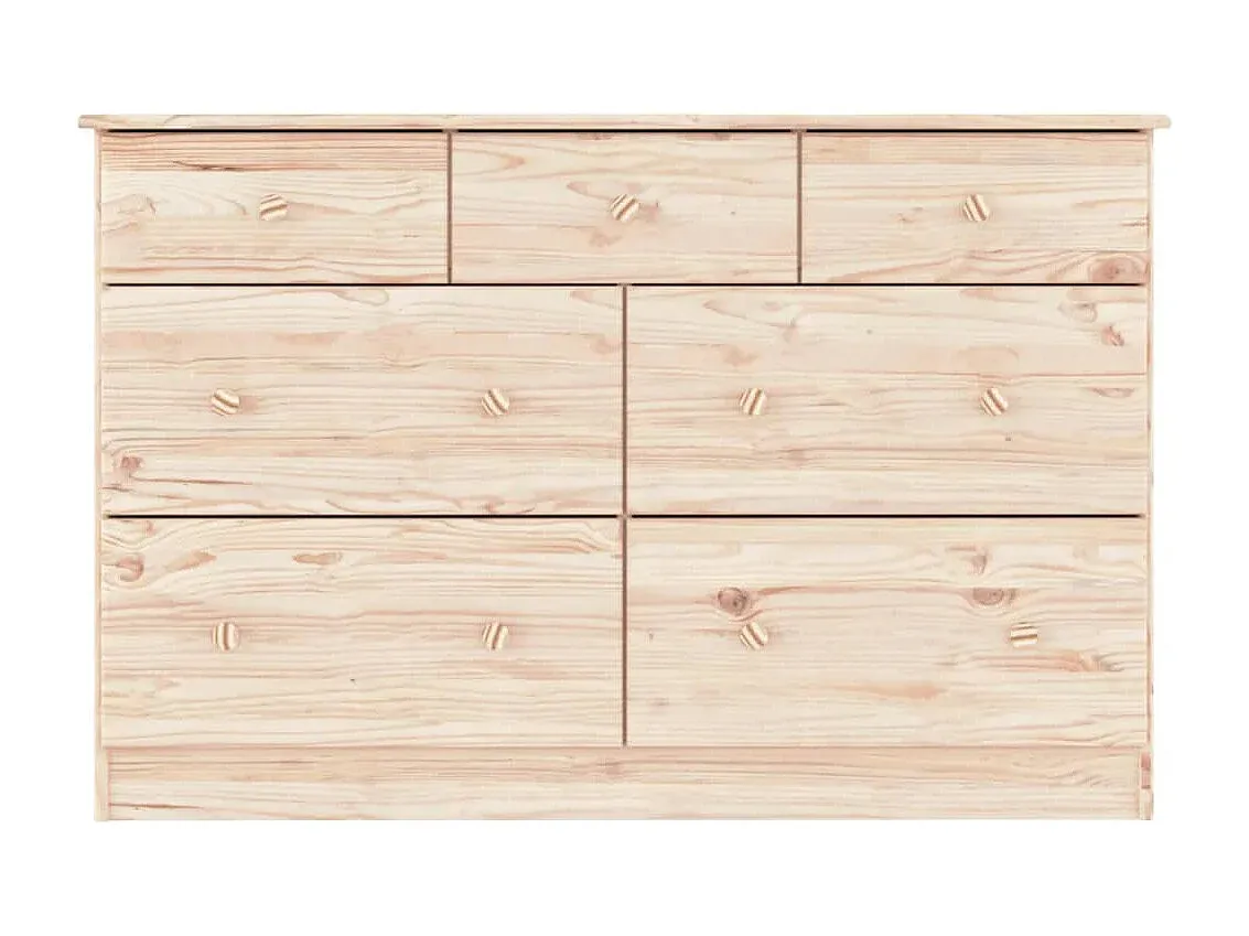 Holzkommode mit Schubladen, 112x35x73 cm