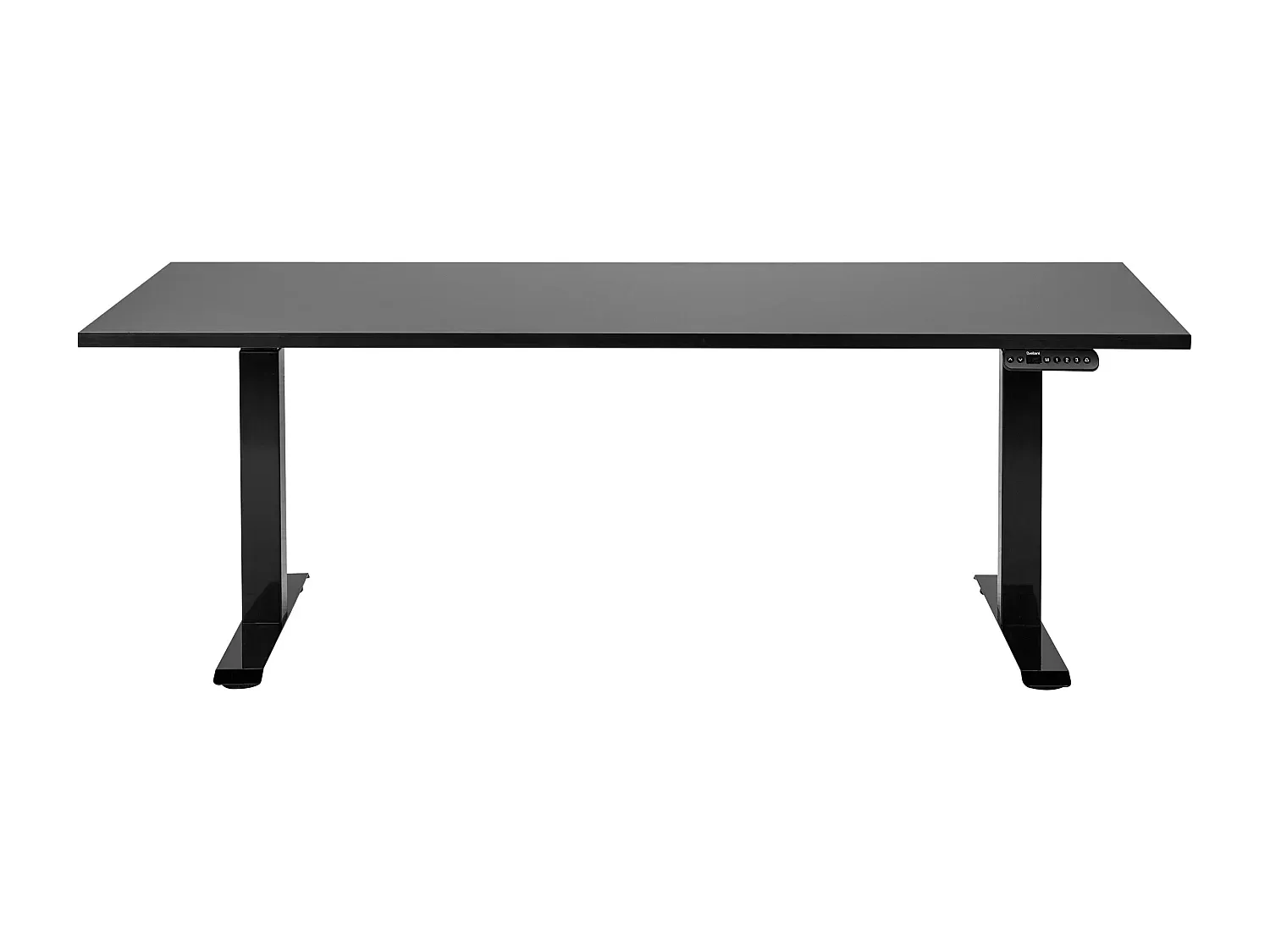 Elektrisch Höhenverstellbarer Schreibtisch, Schwarz, 180 x 72 cm