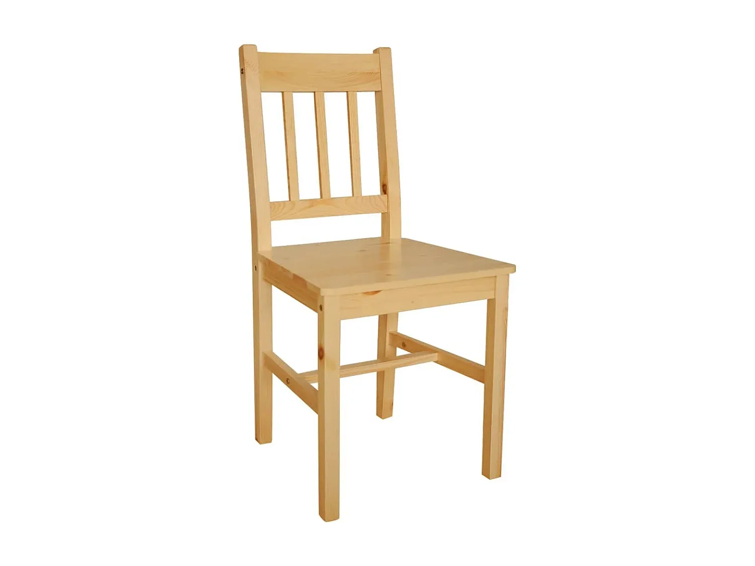 Esszimmerstuhl Set aus Kiefernholz, 4-teilig