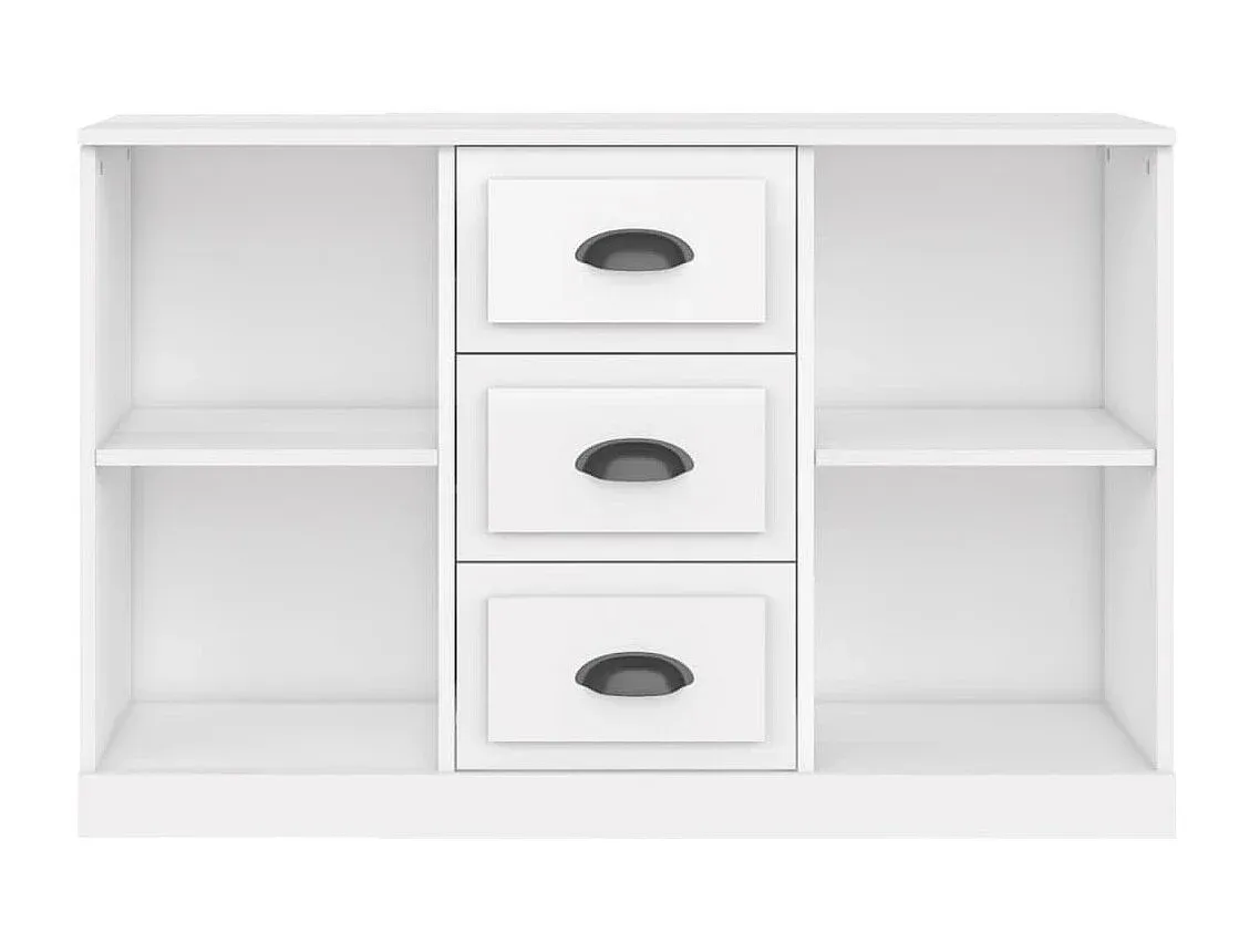 Modernes Sideboard aus Holzwerkstoff in Hochglanz-Weiß