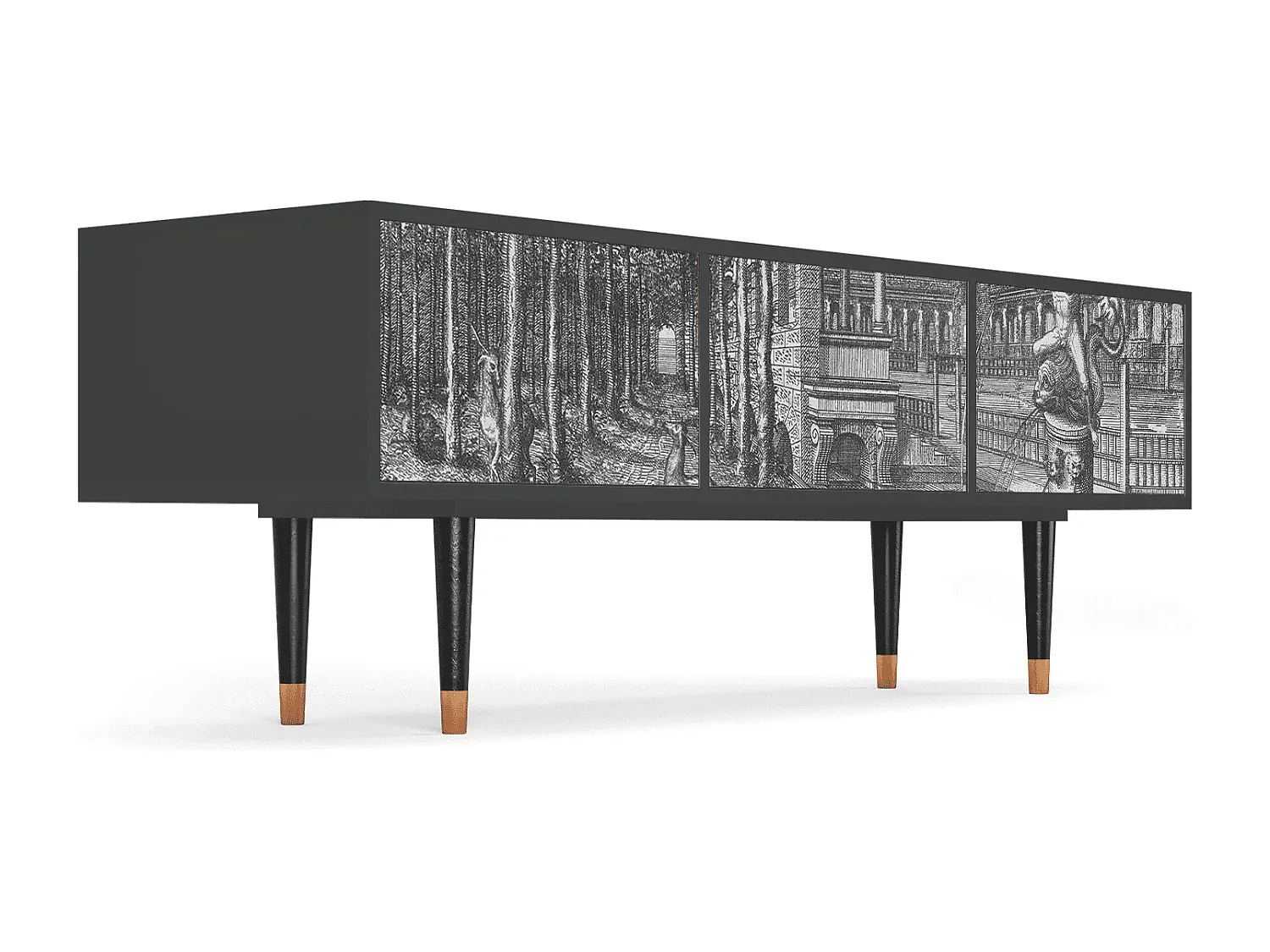 Eleganter TV-Schrank mit großzügigem Stauraum