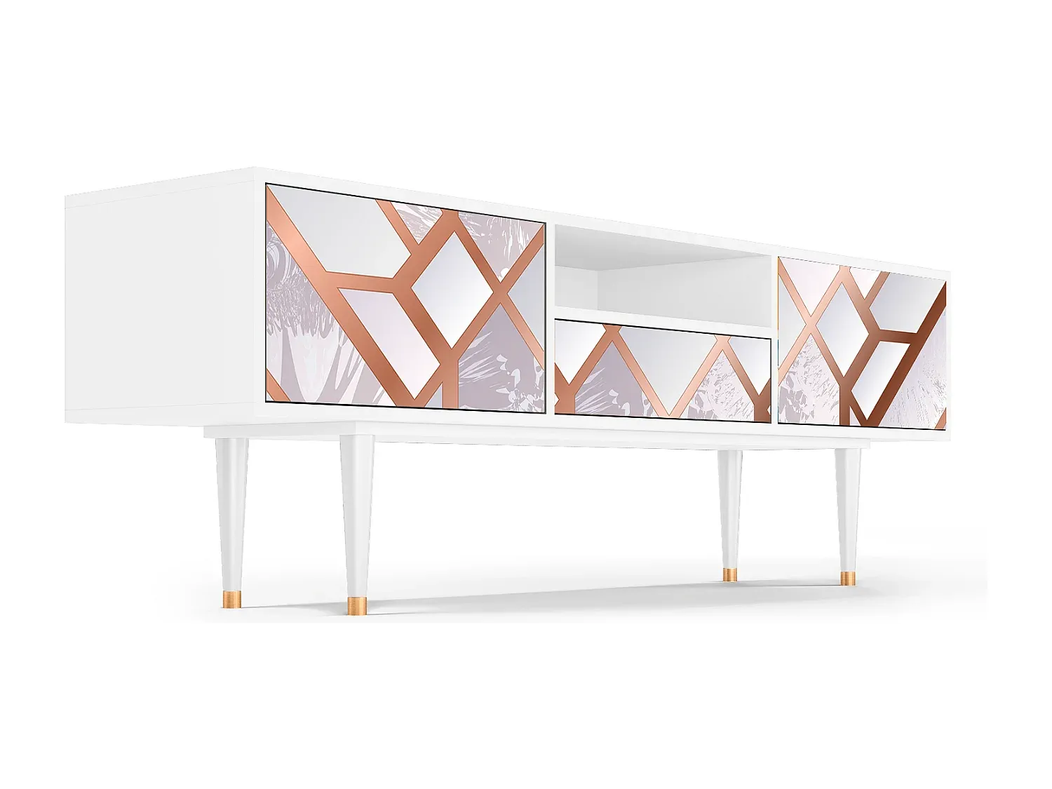 Modernes TV-Lowboard mit Stauraum