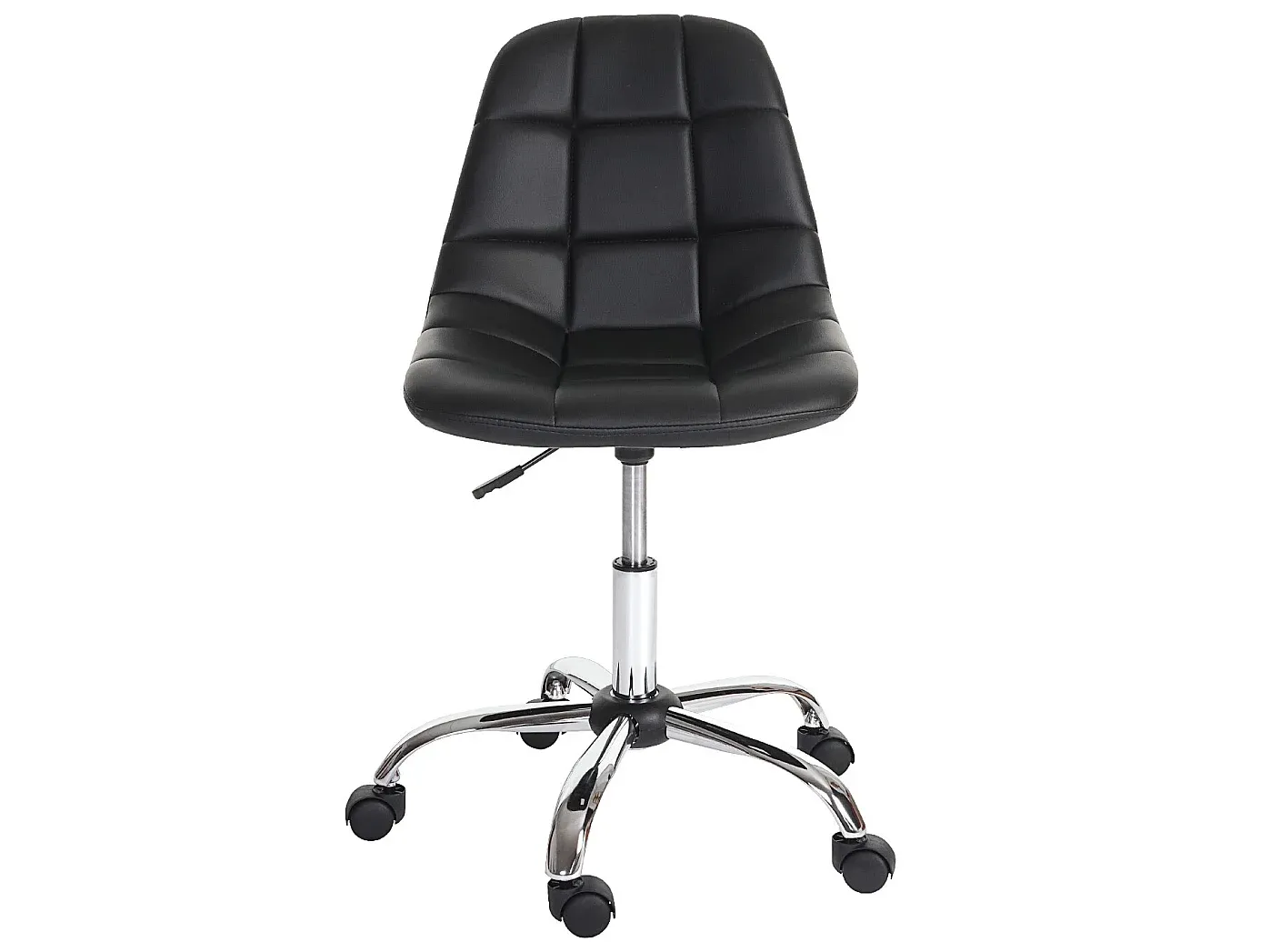 Ergonomischer Bürostuhl in Schwarz, höhenverstellbar