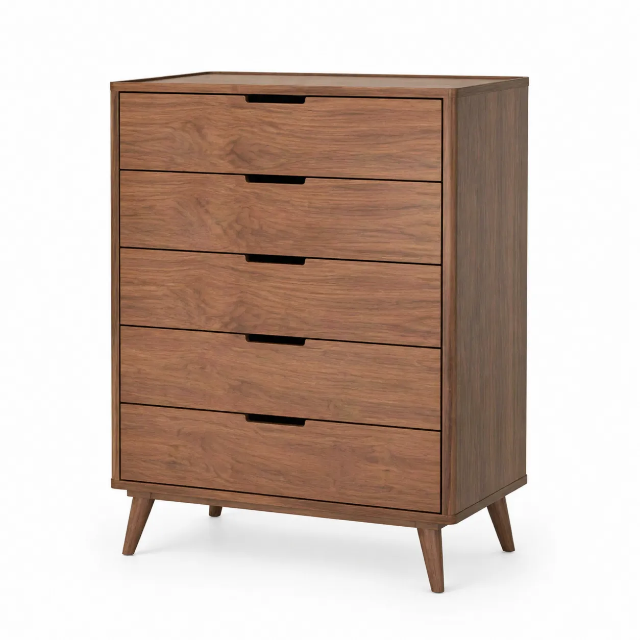 Commode 5 tiroirs en bois