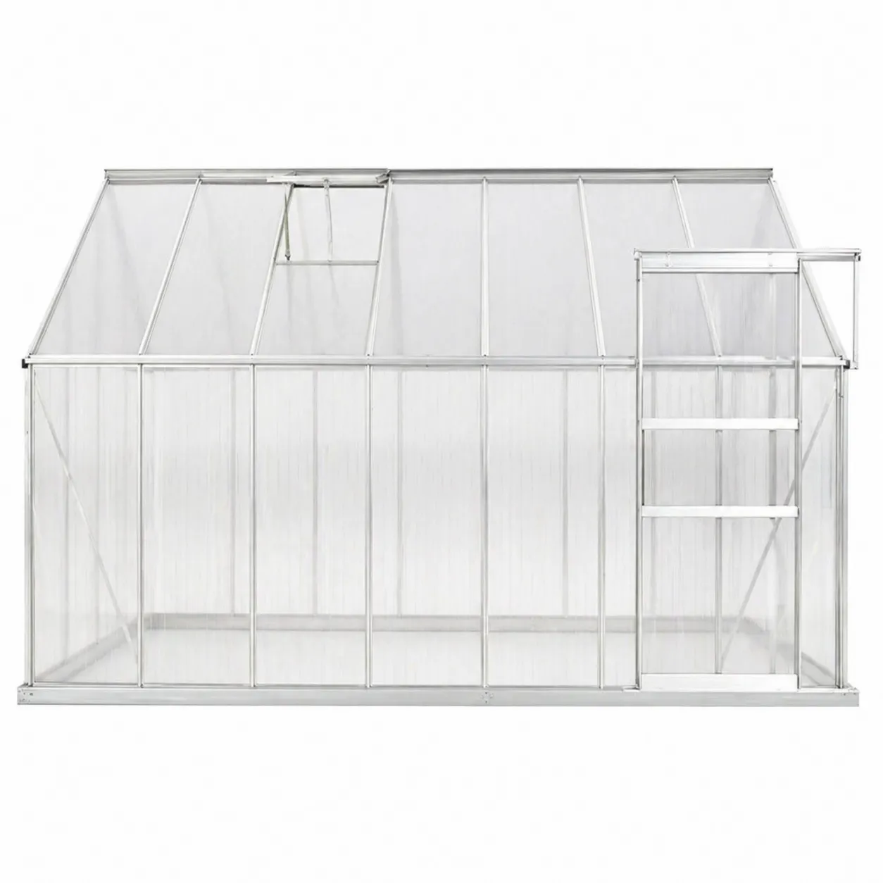 Serre de Jardin en Aluminium et Polycarbonate 4 mm