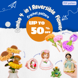 Reversible Flower Crochet Pattern