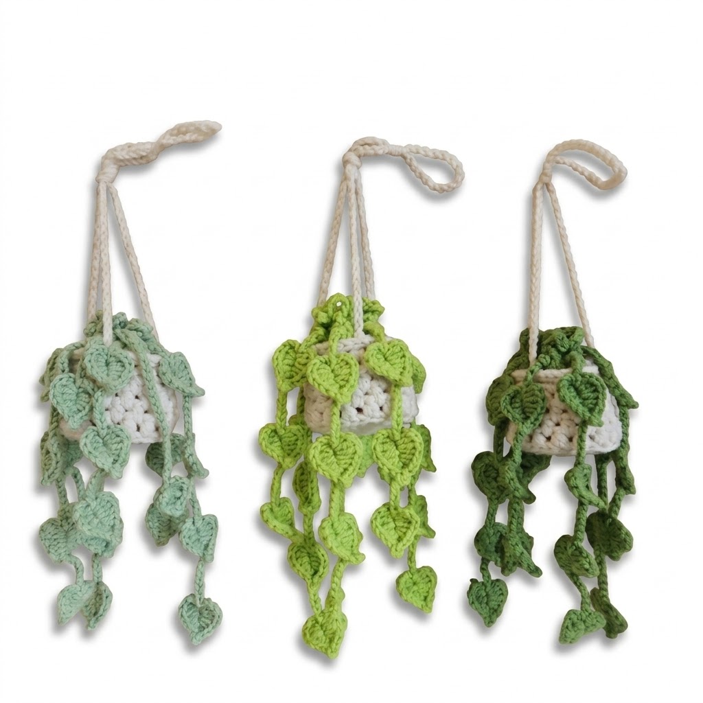 Pothos Plant Crochet Pattern