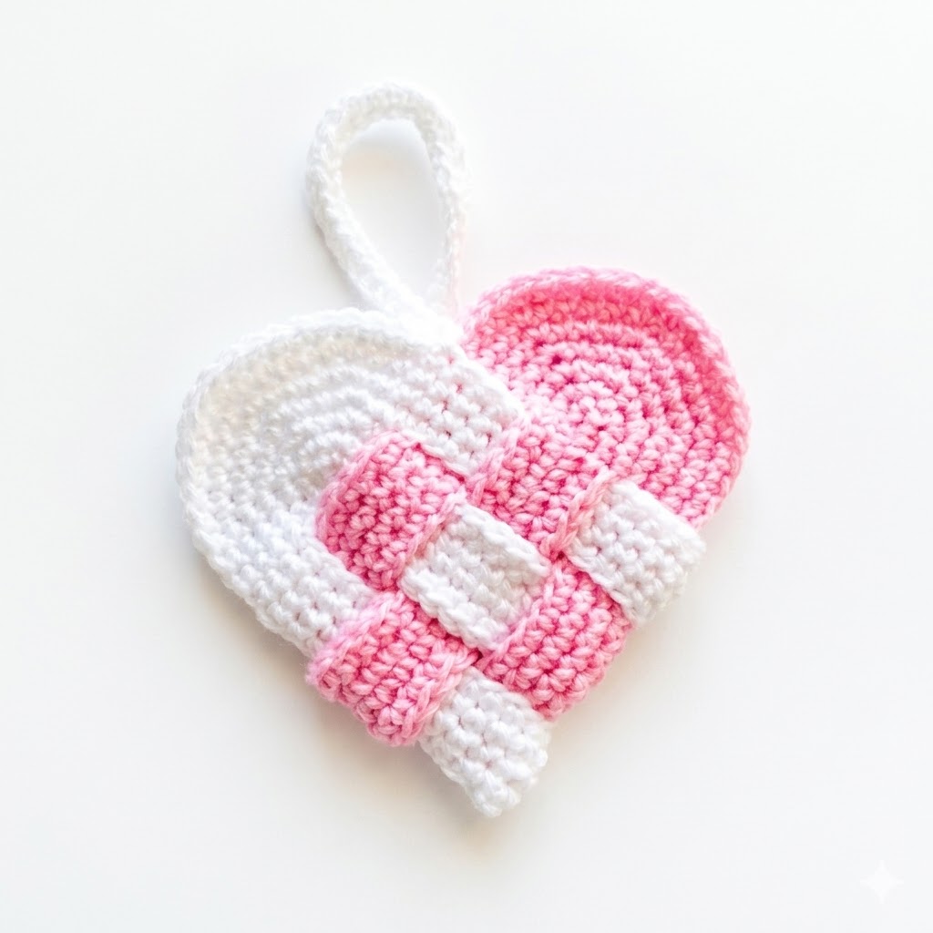 Modern Heart Crochet Pattern