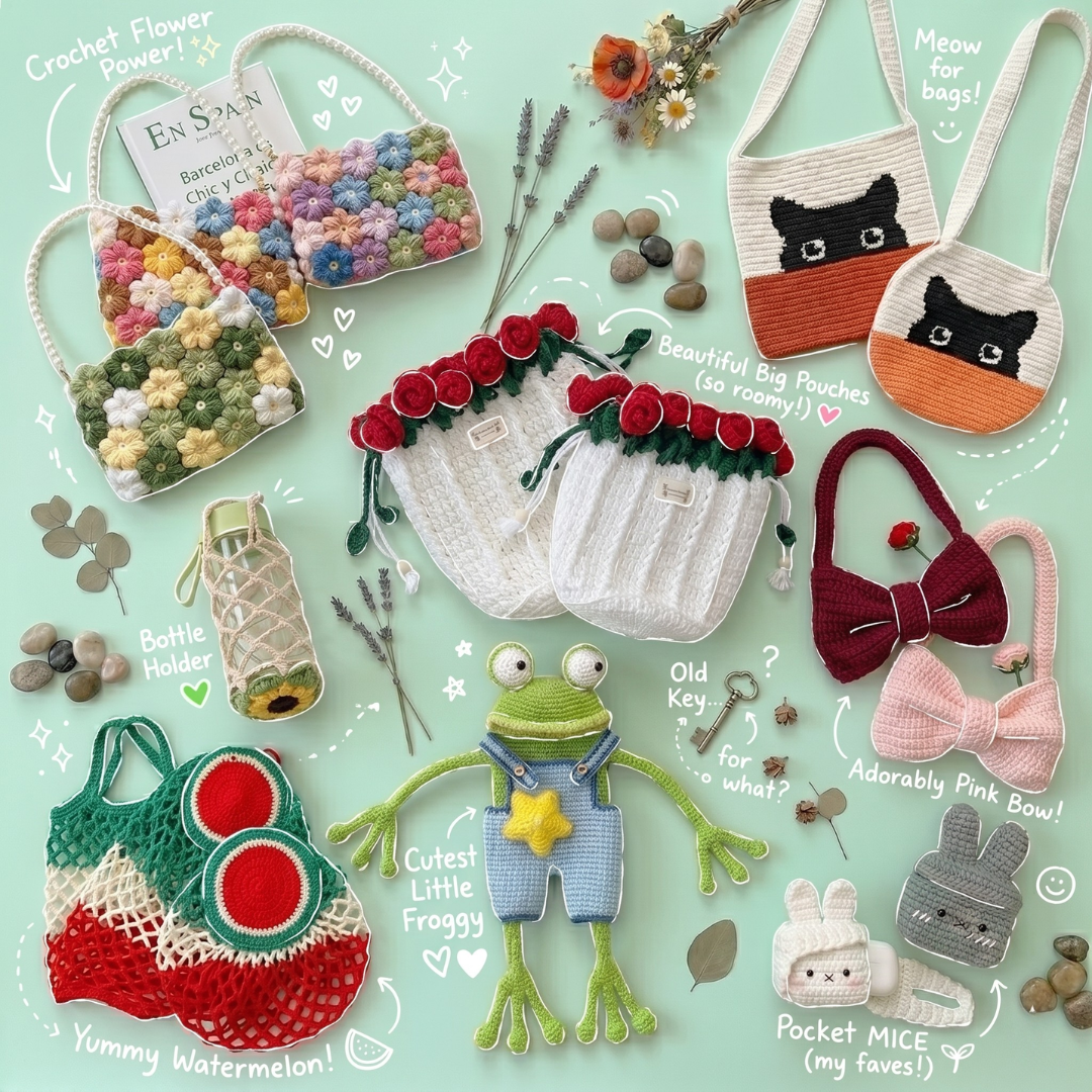 Case & Bag Crochet Pattern