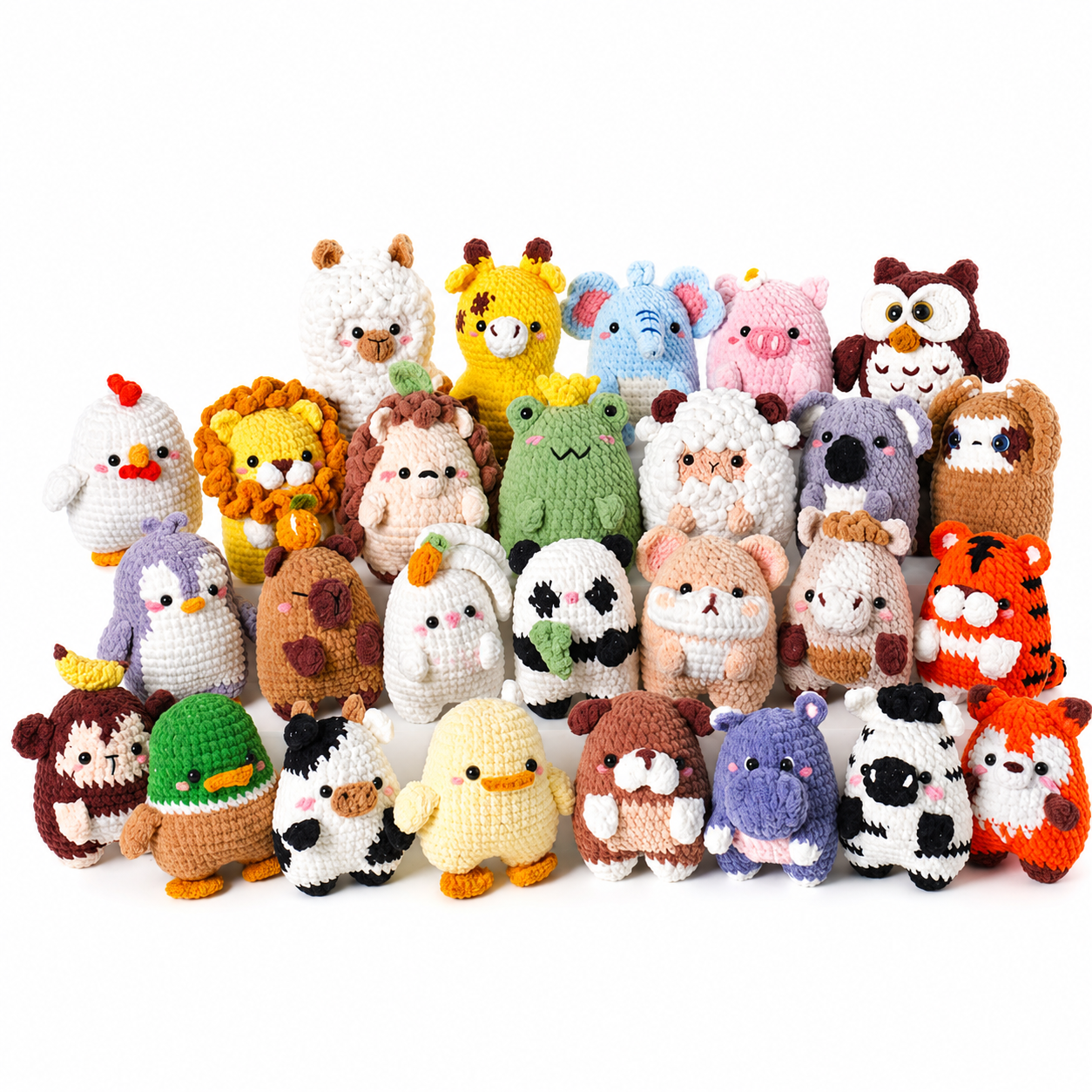 28in1 Tiny Beasties Crochet Patterns