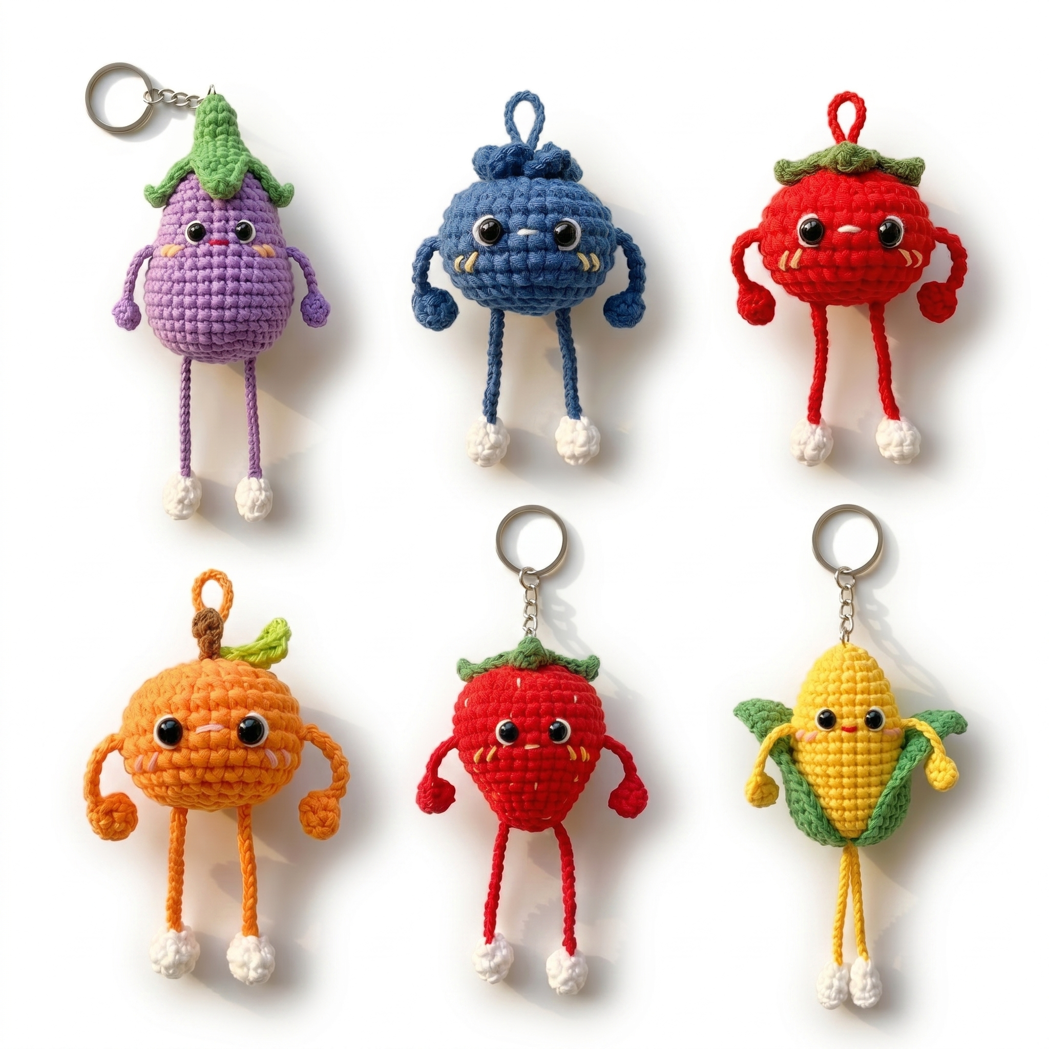 Long Limbed Keychain Crochet Pattern