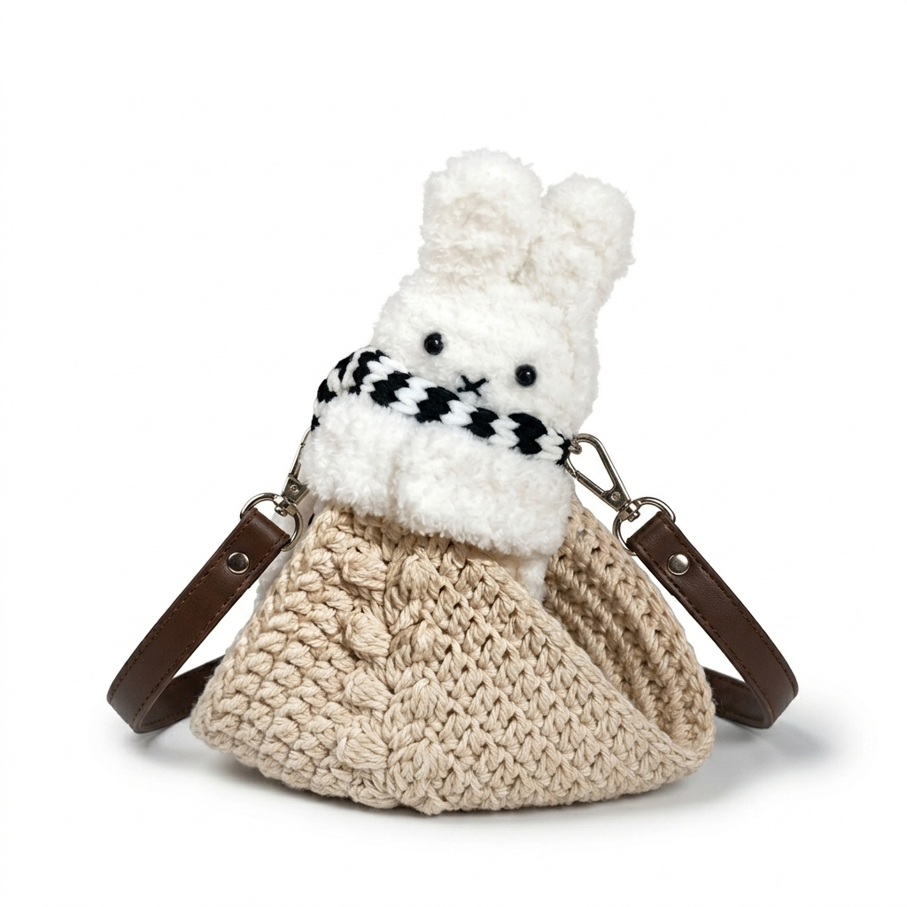 Snowy Bun Crochet Pattern