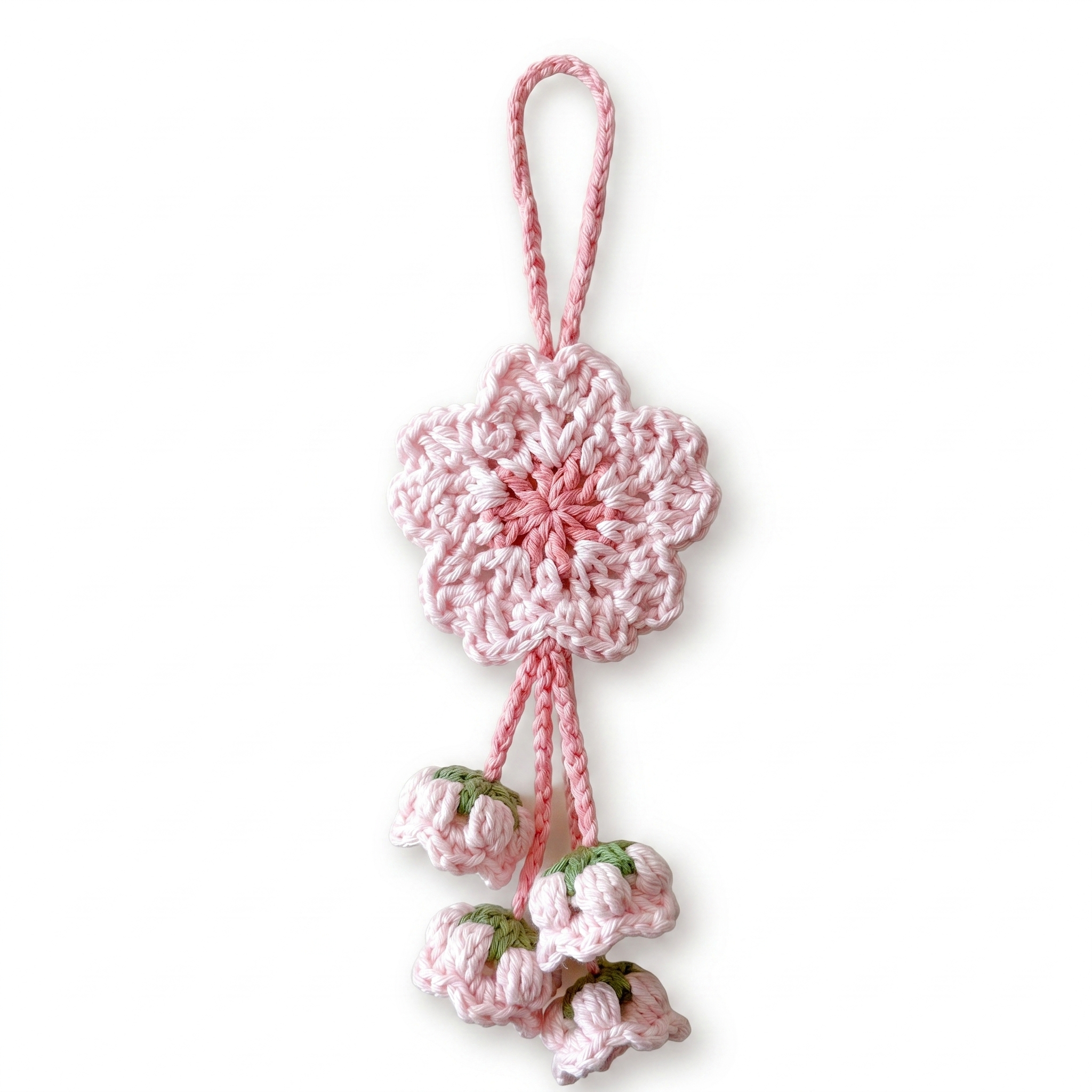 Cherry Blossom Charm Crochet Pattern