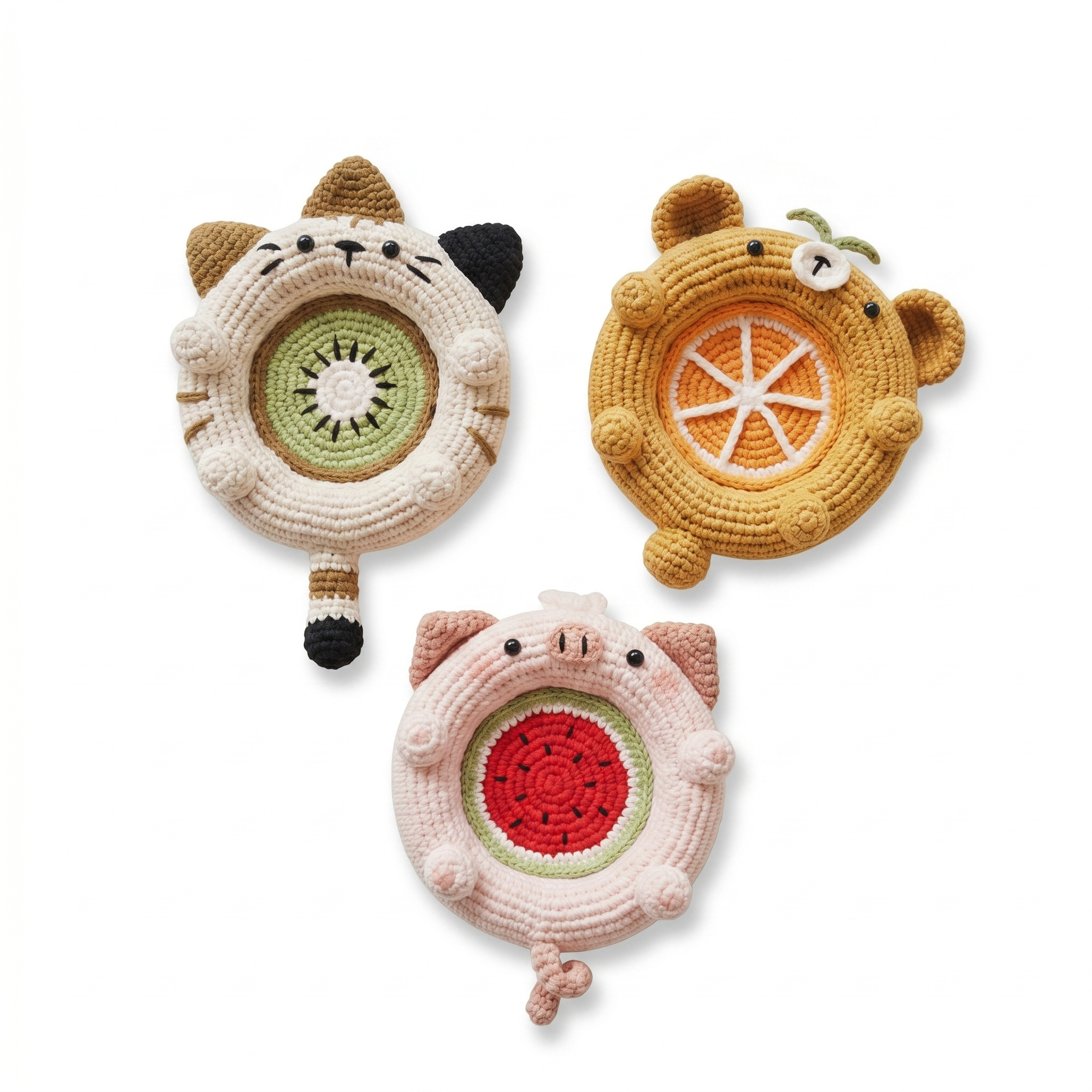 Coasters Animal Crochet Pattern