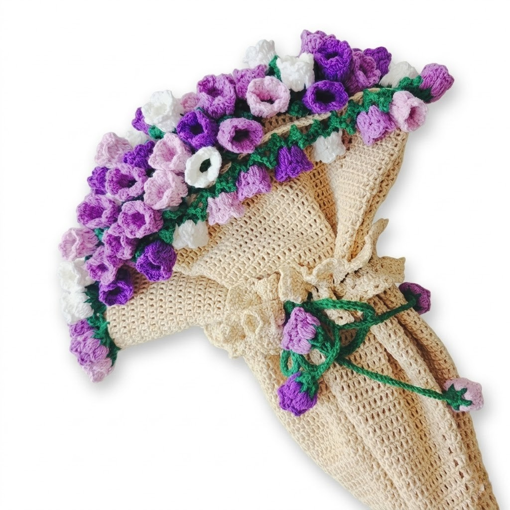 Lily of the Valley Blanket Crochet Pattern