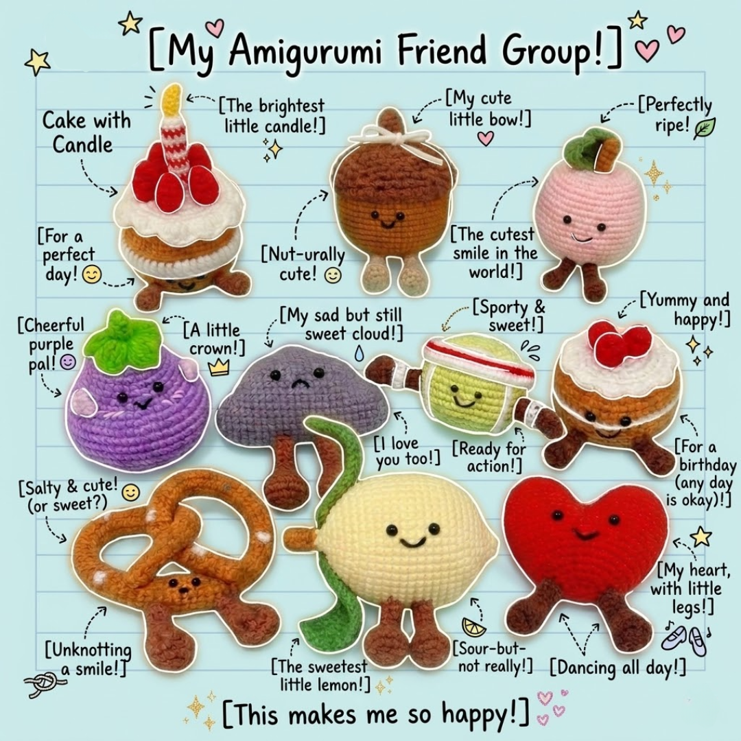 Amigurumi Crochet Pattern