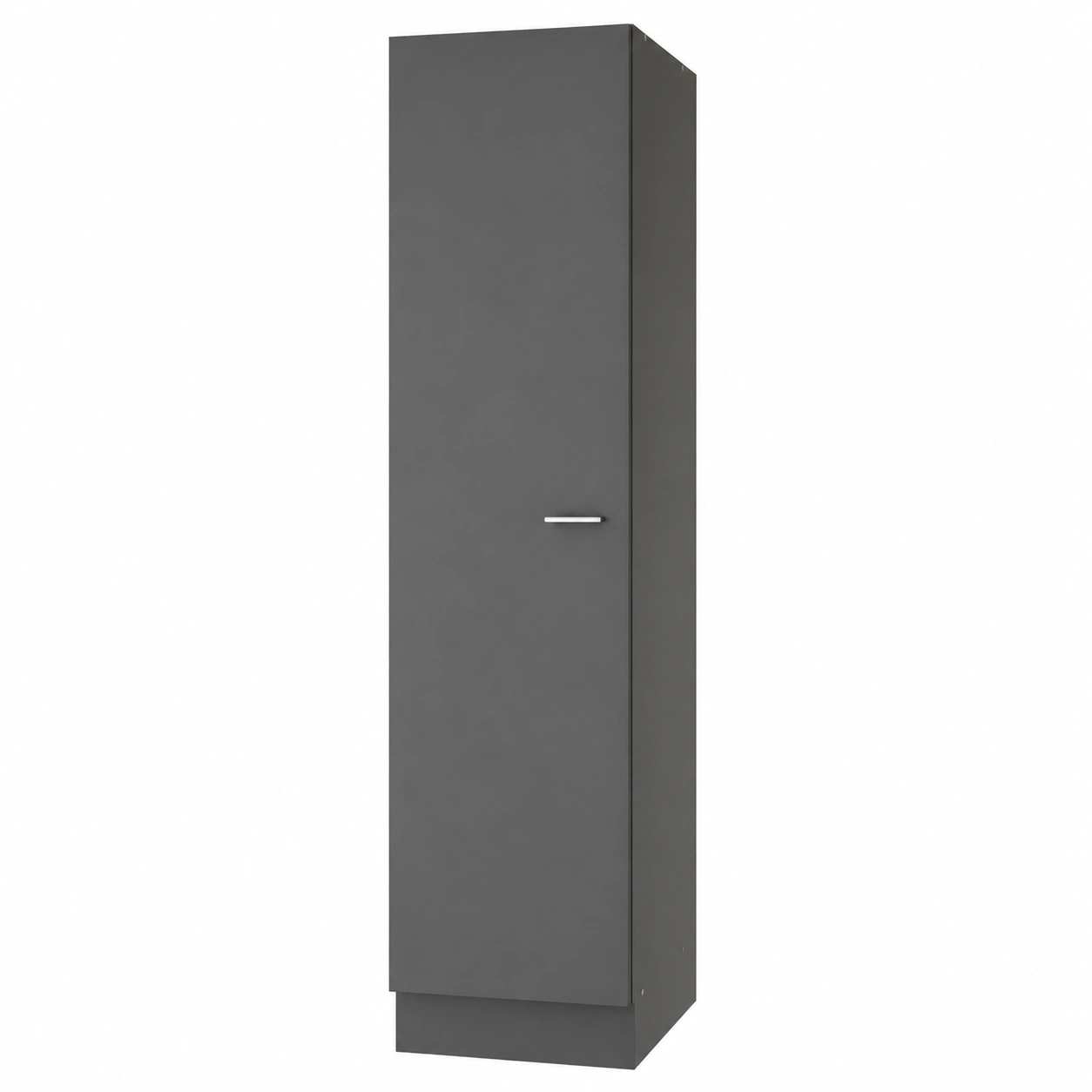 Moderner Seitenschrank in Anthrazit matt – platzsparend & minimalistisch (50x60x200 cm)-cartmovo