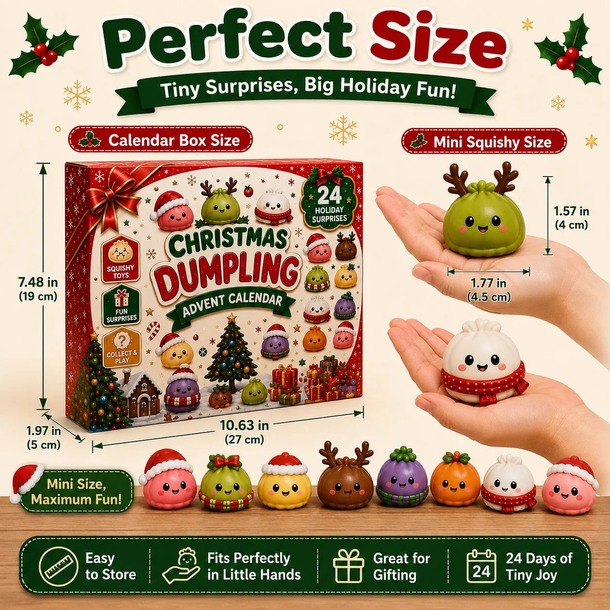 Mini squishy advent calendar product image 7