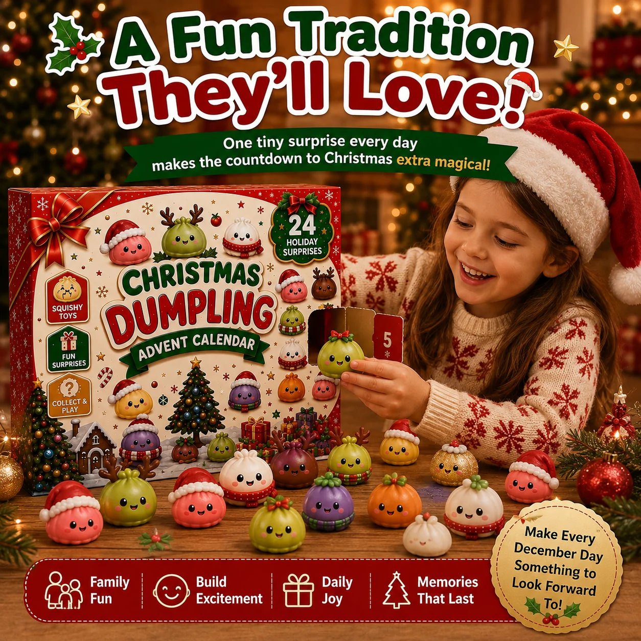 Mini squishy advent calendar product image 6