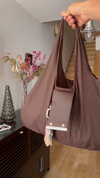 Foldable Nylon Shopping Tote