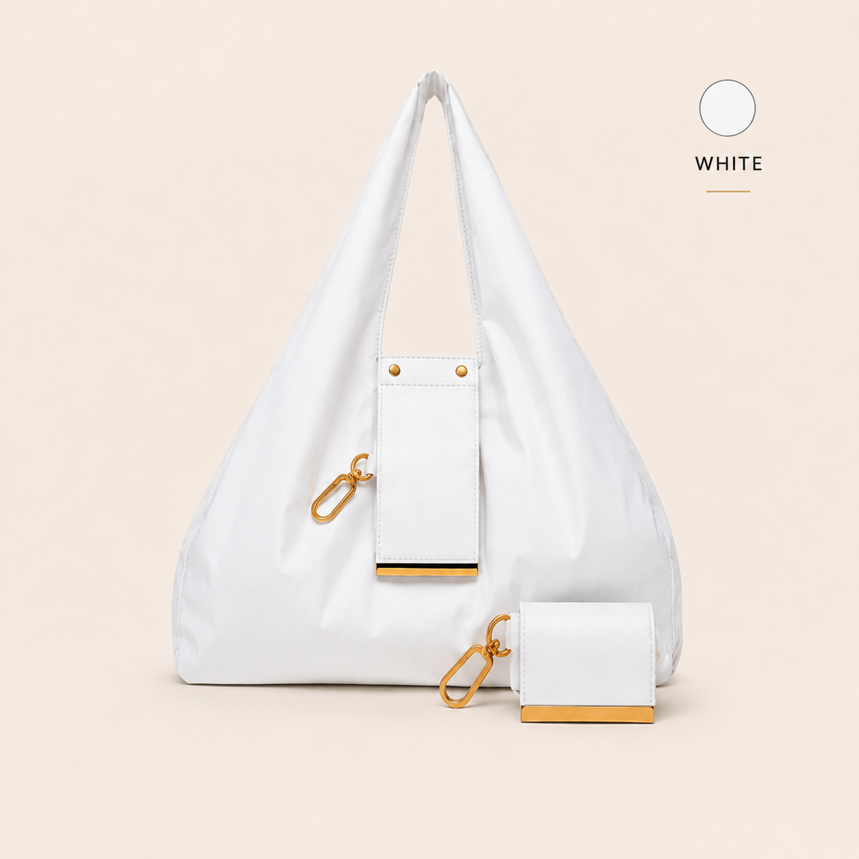 Foldable Nylon Shopping Tote