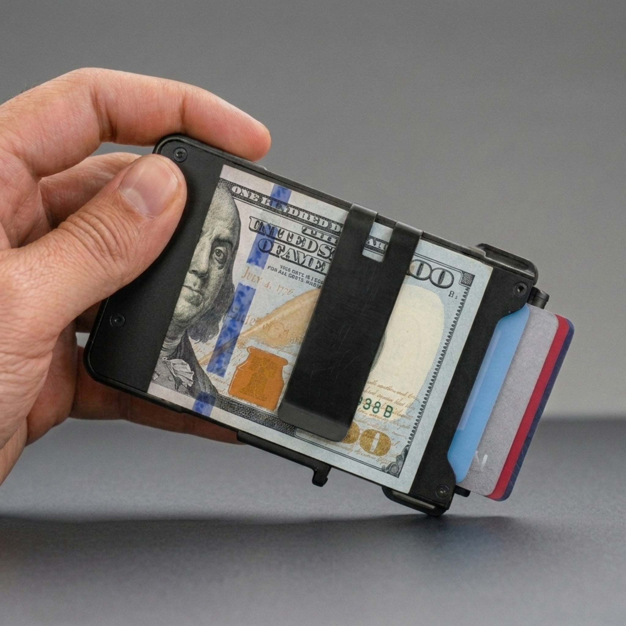 Brixnnest MagVault® Minimalist Wallet - Maximum Capacity. Minimal Footprint.