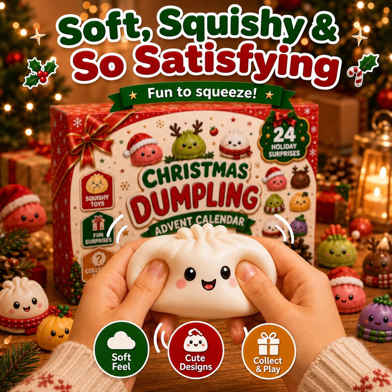 Mini squishy advent calendar product image 3