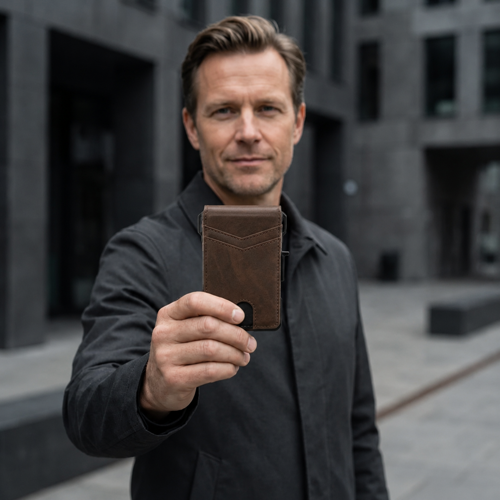Brixnnest MagVault® Minimalist Wallet - Maximum Capacity. Minimal Footprint.