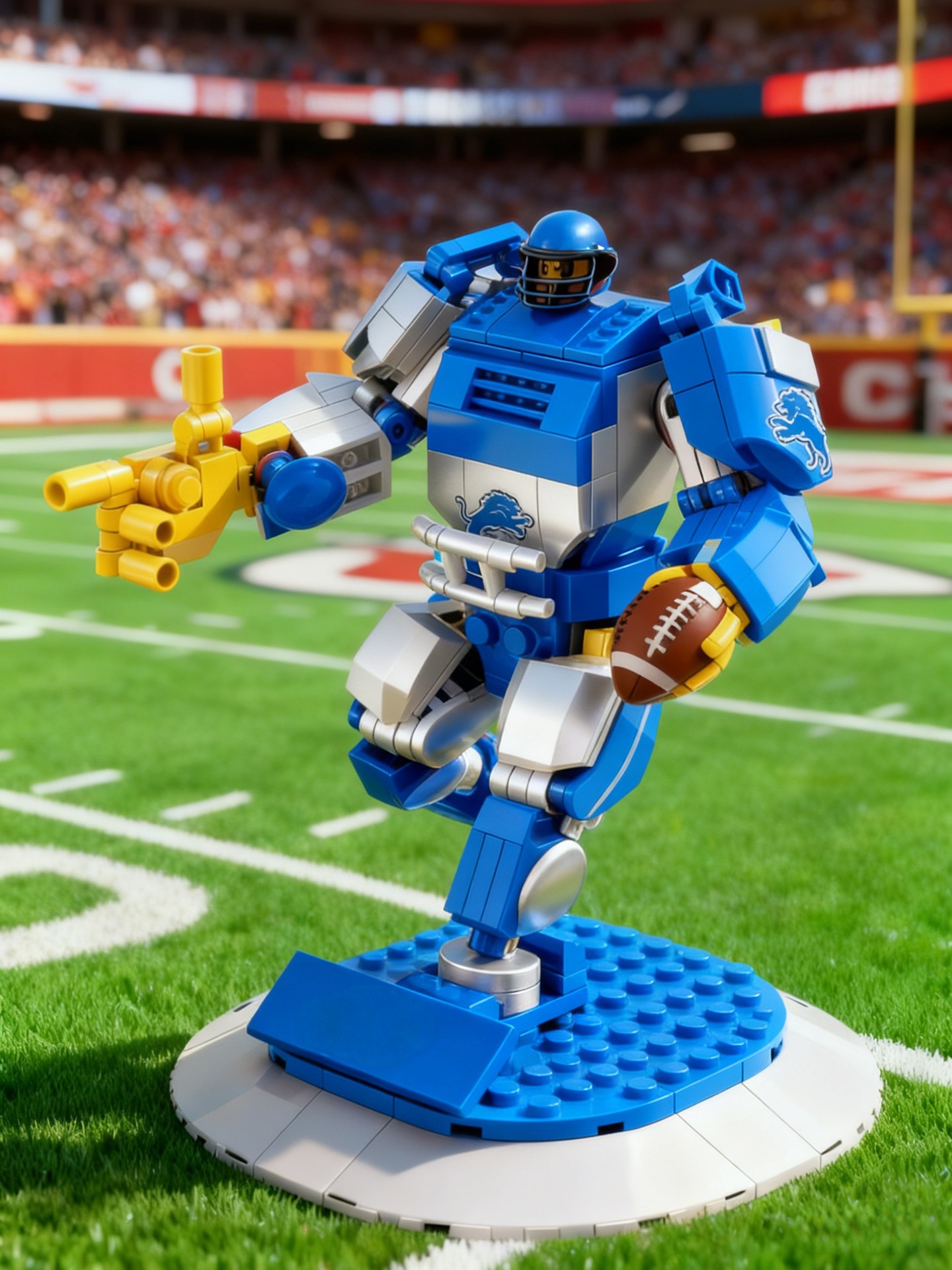 🔥Super Bowl Special: Get 60% OFF🏈Football Team Mech Building Block Set🚛Buy 2 Get Free Shipping